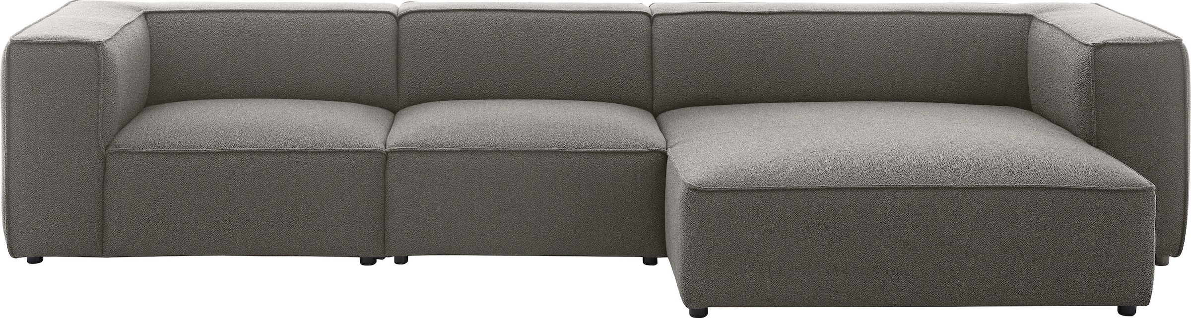 W.SCHILLIG Ecksofa »around-the-block«, mit eleganter Biese, mit Federkern, Breite 341 cm