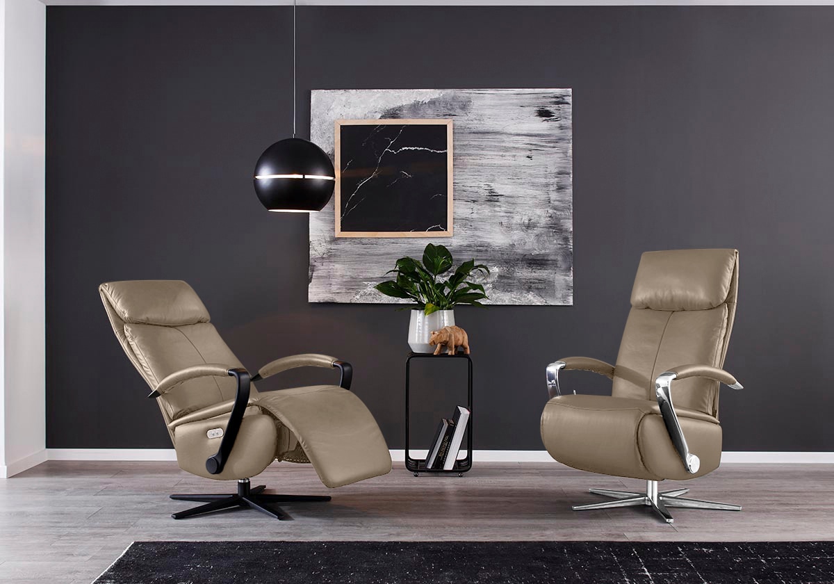 W.SCHILLIG Relaxsessel »rumbaa« wahlweise mit Doppelmotor, in Größen S, M & L, mit 5-Sternfuß