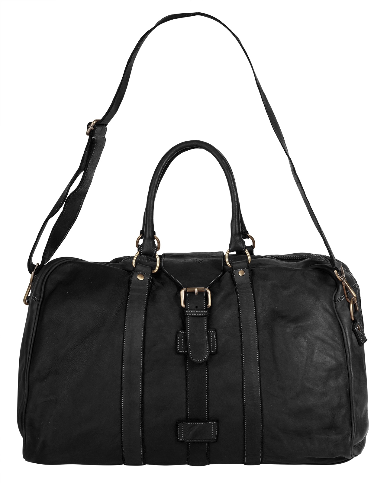 forty° Reisetasche echt Leder, Made in Italy