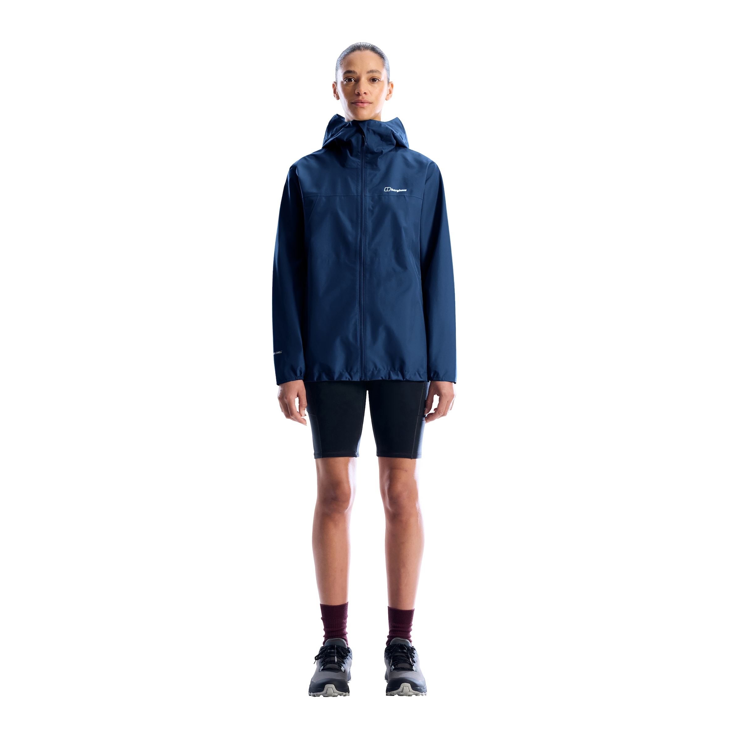 Berghaus Funktionsjacke »W DELUGE PRO 3.0 JKT« wasserdichtes Hydroshell®-Gewebe, atmungsaktiv