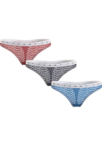 Slip »3 PACK THONG«, (Packung, 3 St., 3er-Pack)