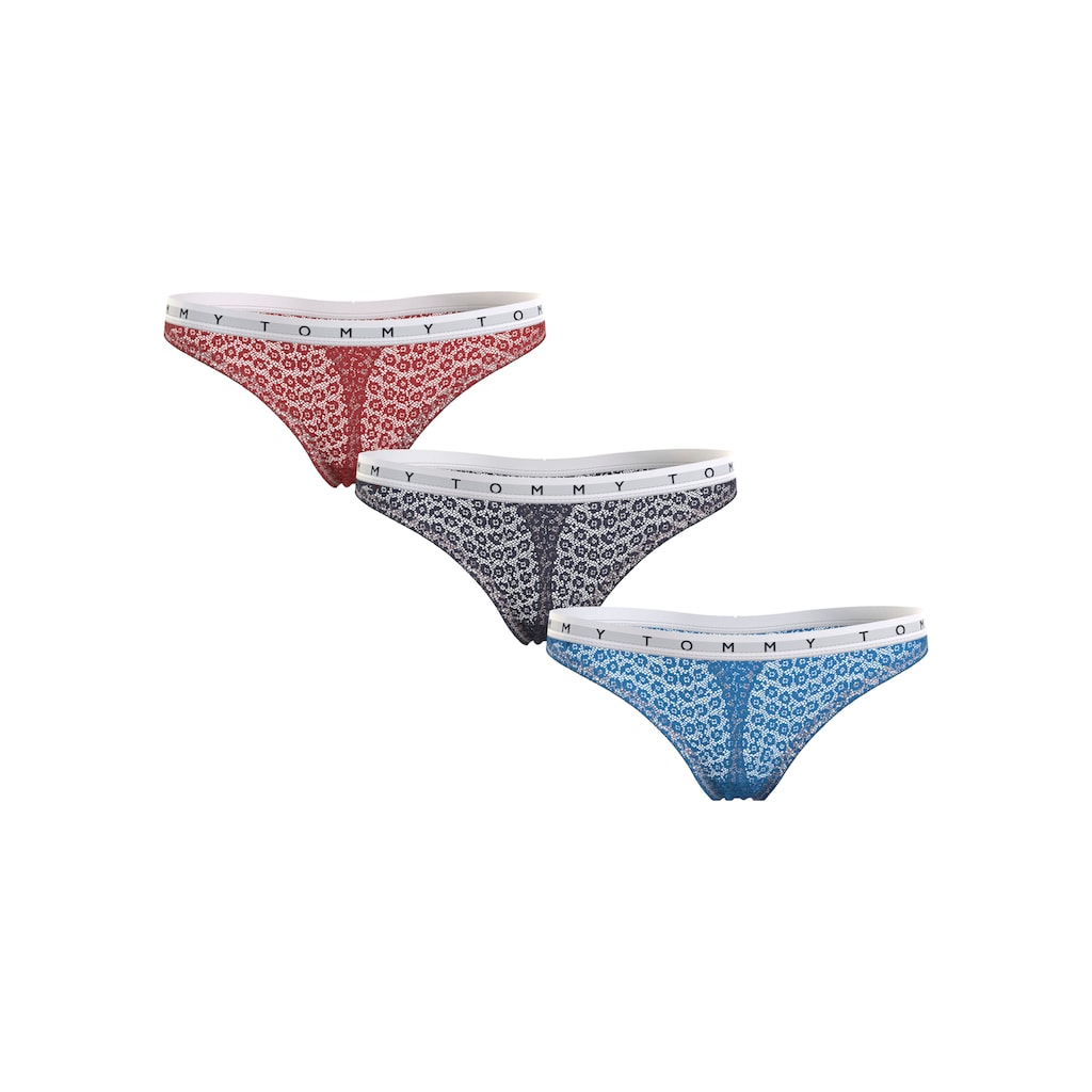 Tommy Hilfiger Underwear Slip »3 PACK THONG«, (Packung, 3 St., 3er-Pack)