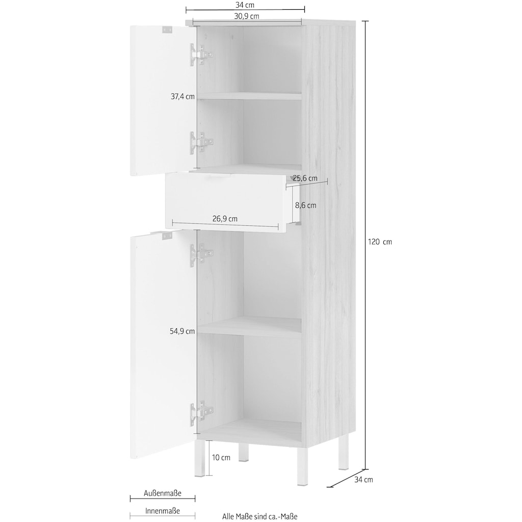 GERMANIA Midischrank »GW-Mauresa«