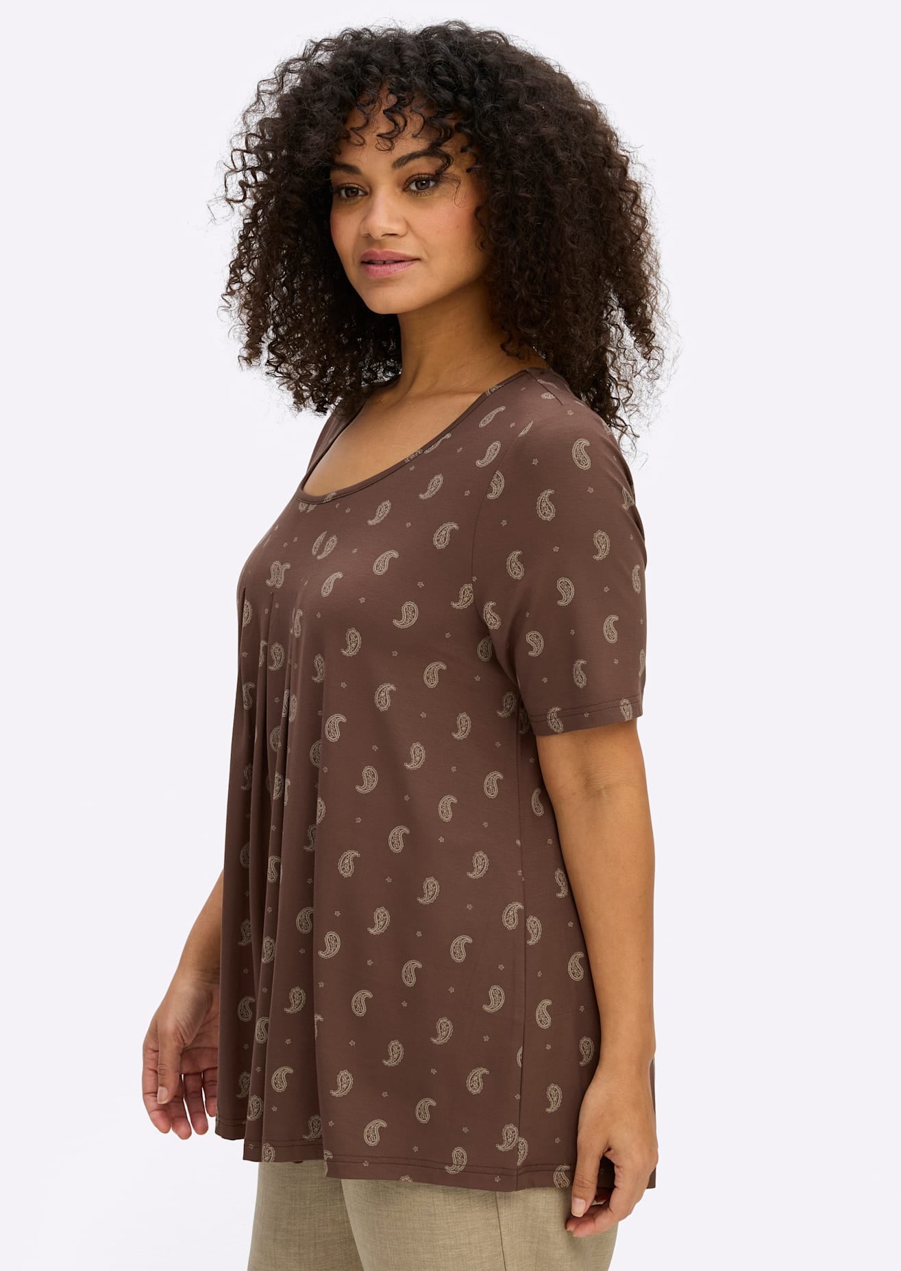 Sheego Longshirt »Halbarmshirt« 1
