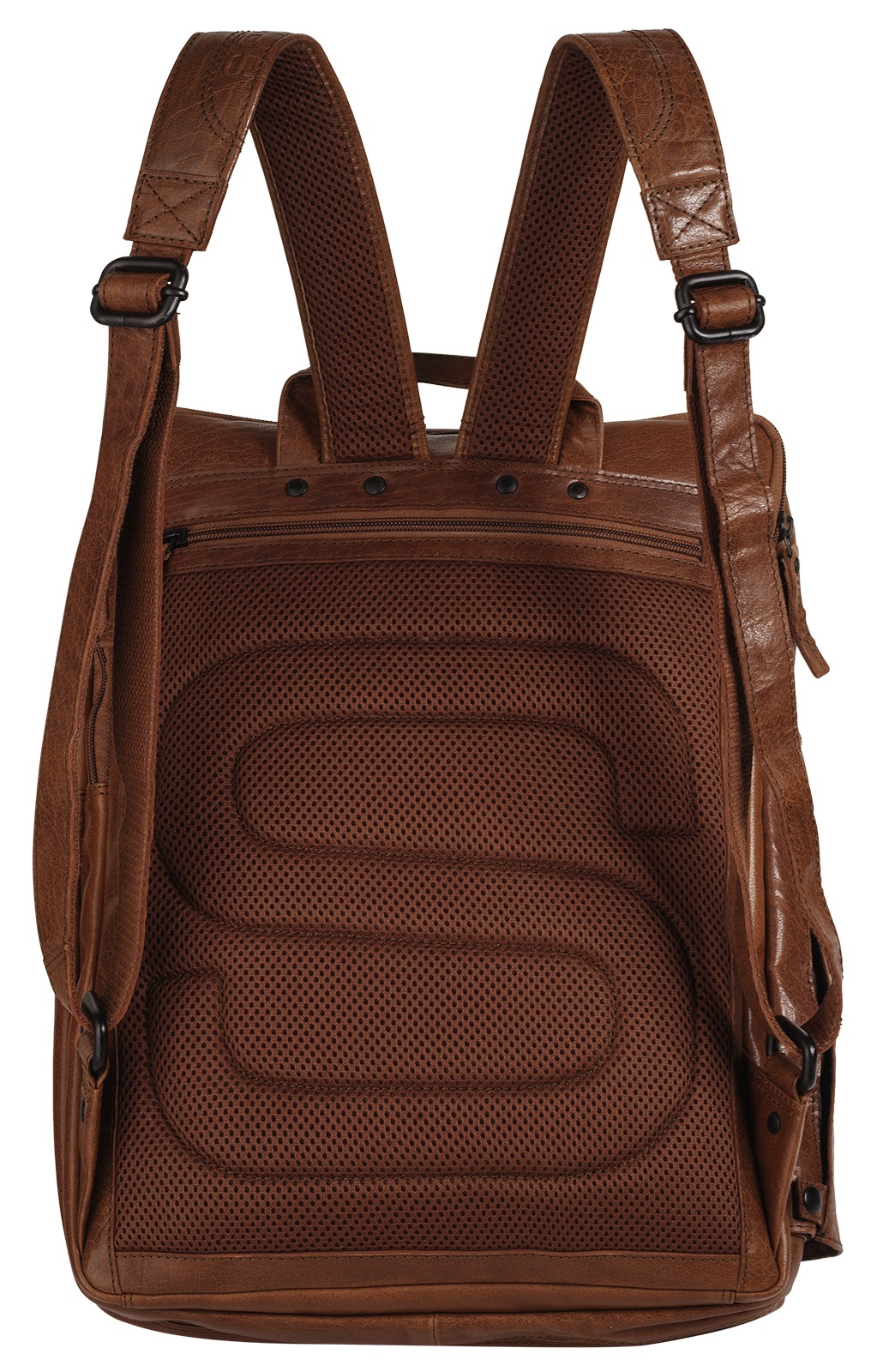 Spikes & Sparrow Laptoprucksack echt Leder
