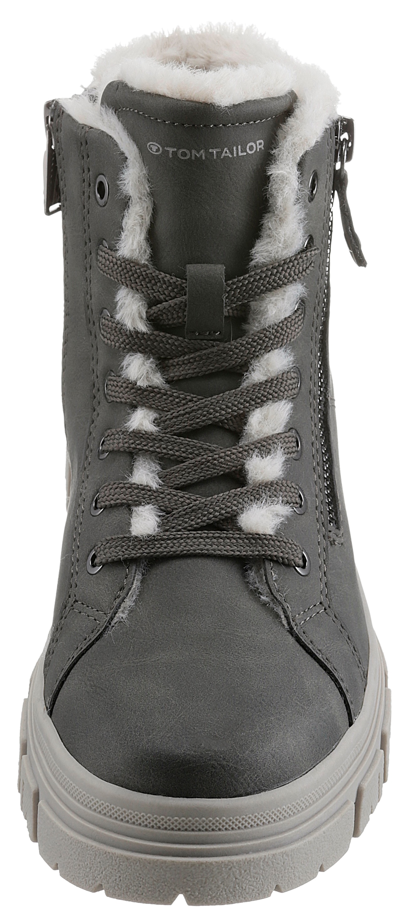 TOM TAILOR Winterboots  Plateauboots, Winterboots mit Zierreißverschluss