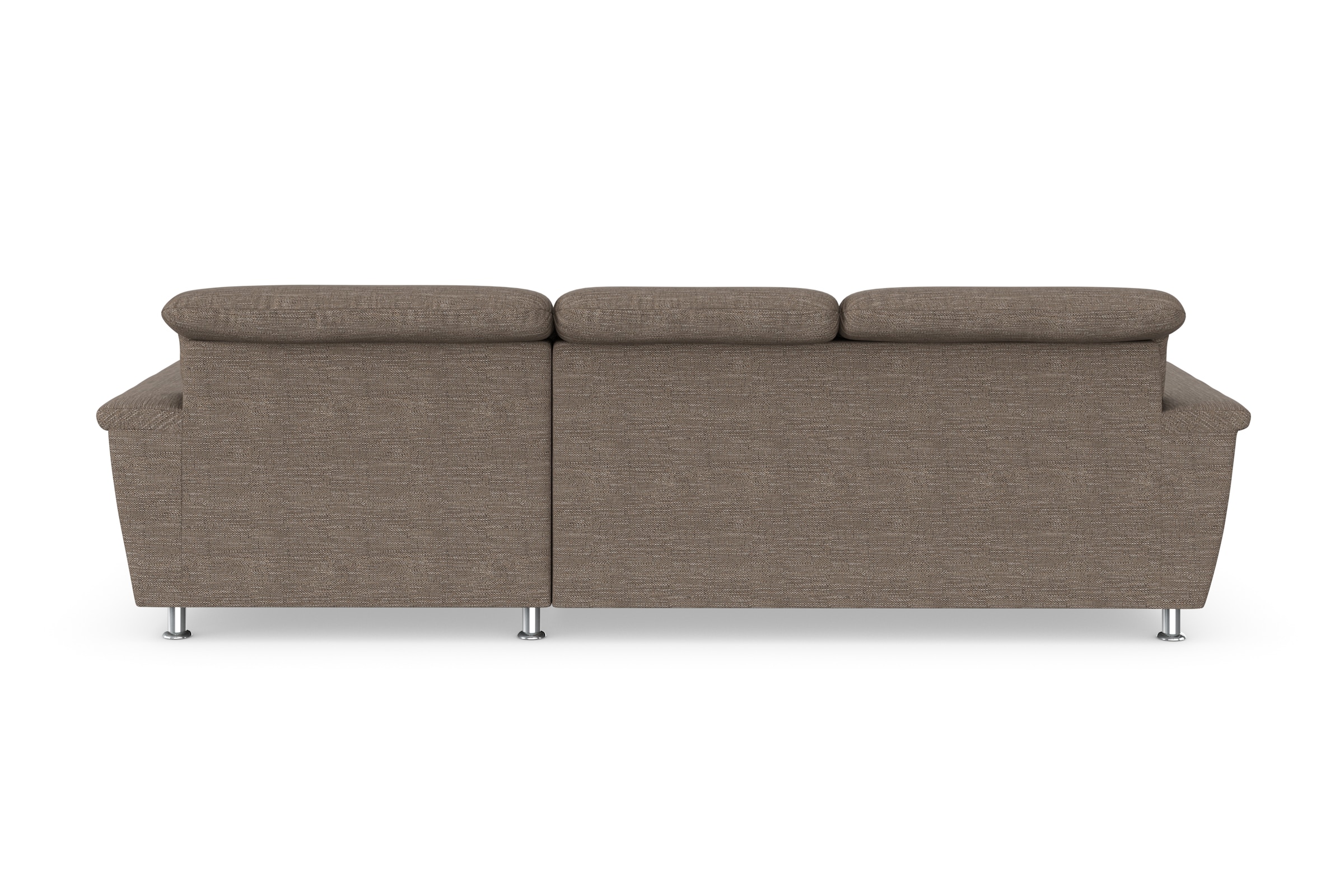 DOMO collection Ecksofa Franzi, wahlweise mit Bettfunktion, Bettkasten und Kopfteilverstellung