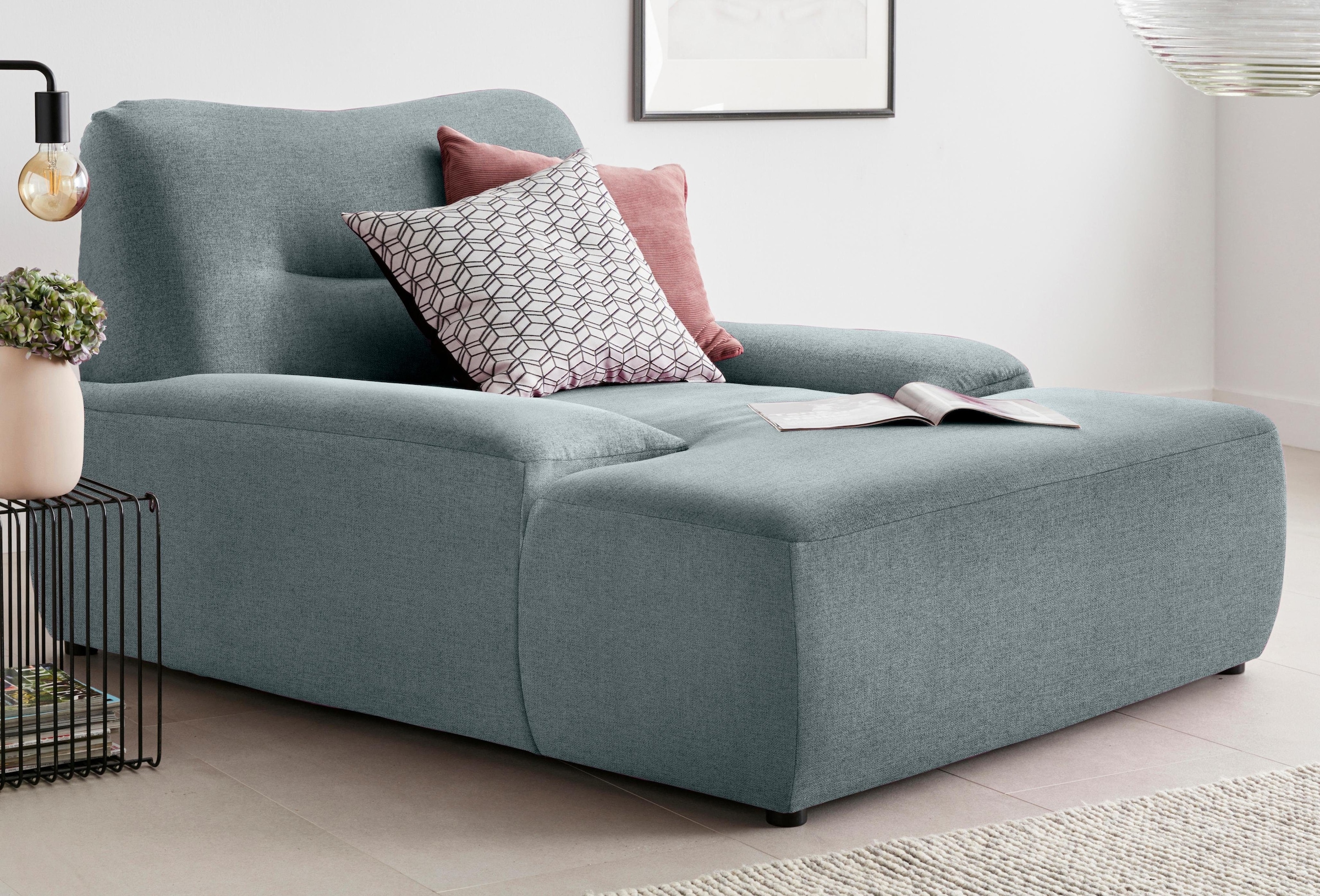 DOMO collection Loveseat »Cesena Designsessel zum Kuscheln, komfortabel zum Relaxen« bequem und stylish, frei im Raum stellbar