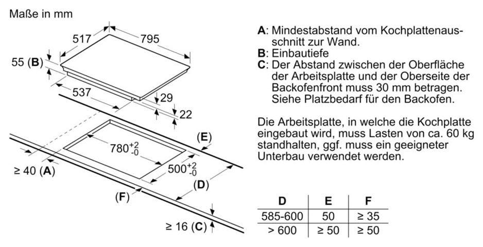 BOSCH Backofen-Set »HBA578BS0«, mit Teleskopauszug nachrüstbar, Pyrolyse-Selbstreinigung