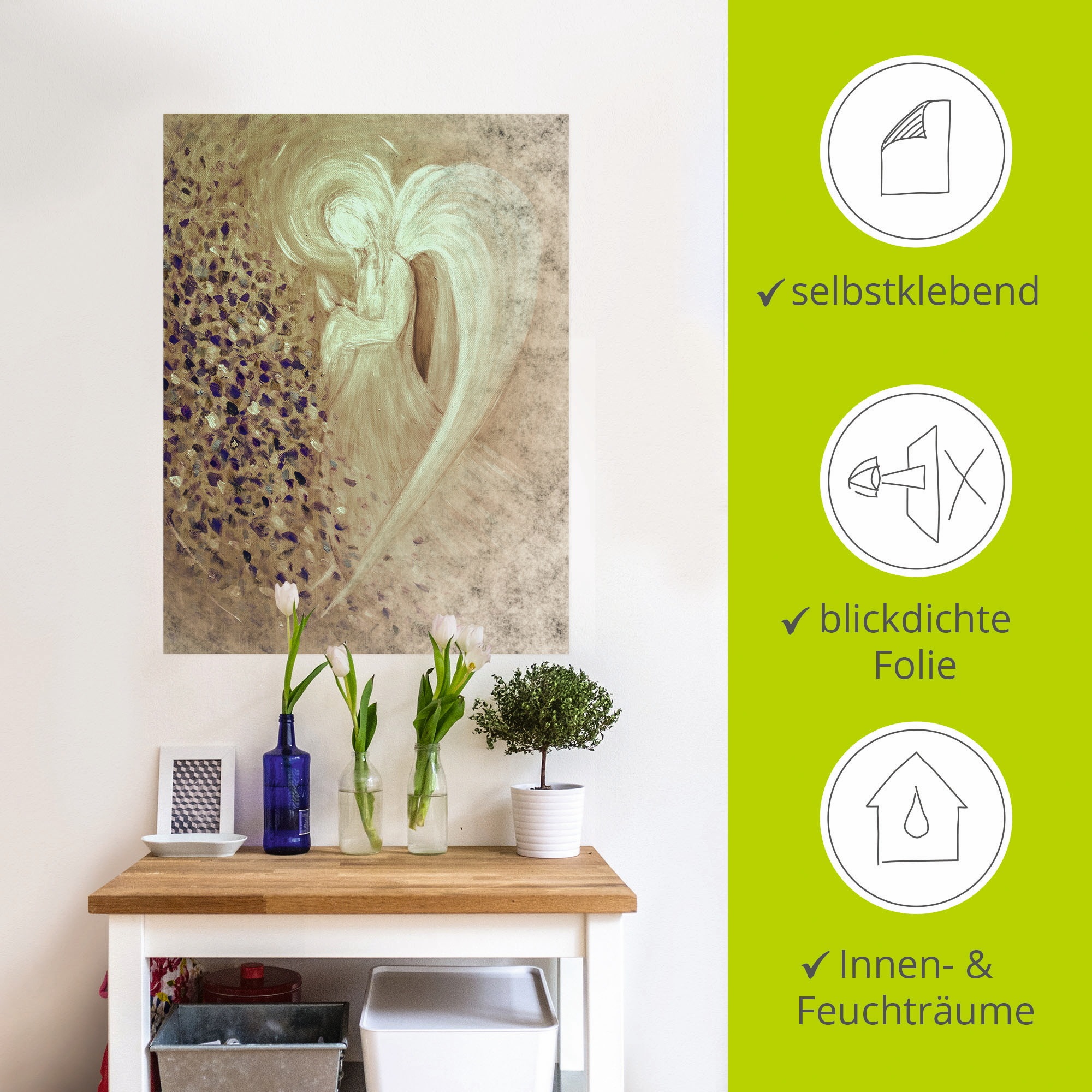 Artland Wandbild »Engel I«, Religion, (1 St.), als Leinwandbild, Poster, Wandaufkleber in verschied. Größen