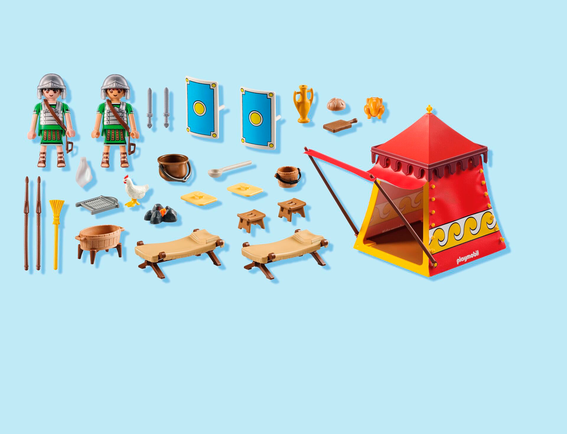 Playmobil® Konstruktions-Spielset »Asterix: Legionärszelt (71829), Playmobil Asterix«, (51 St.), Made in Europe