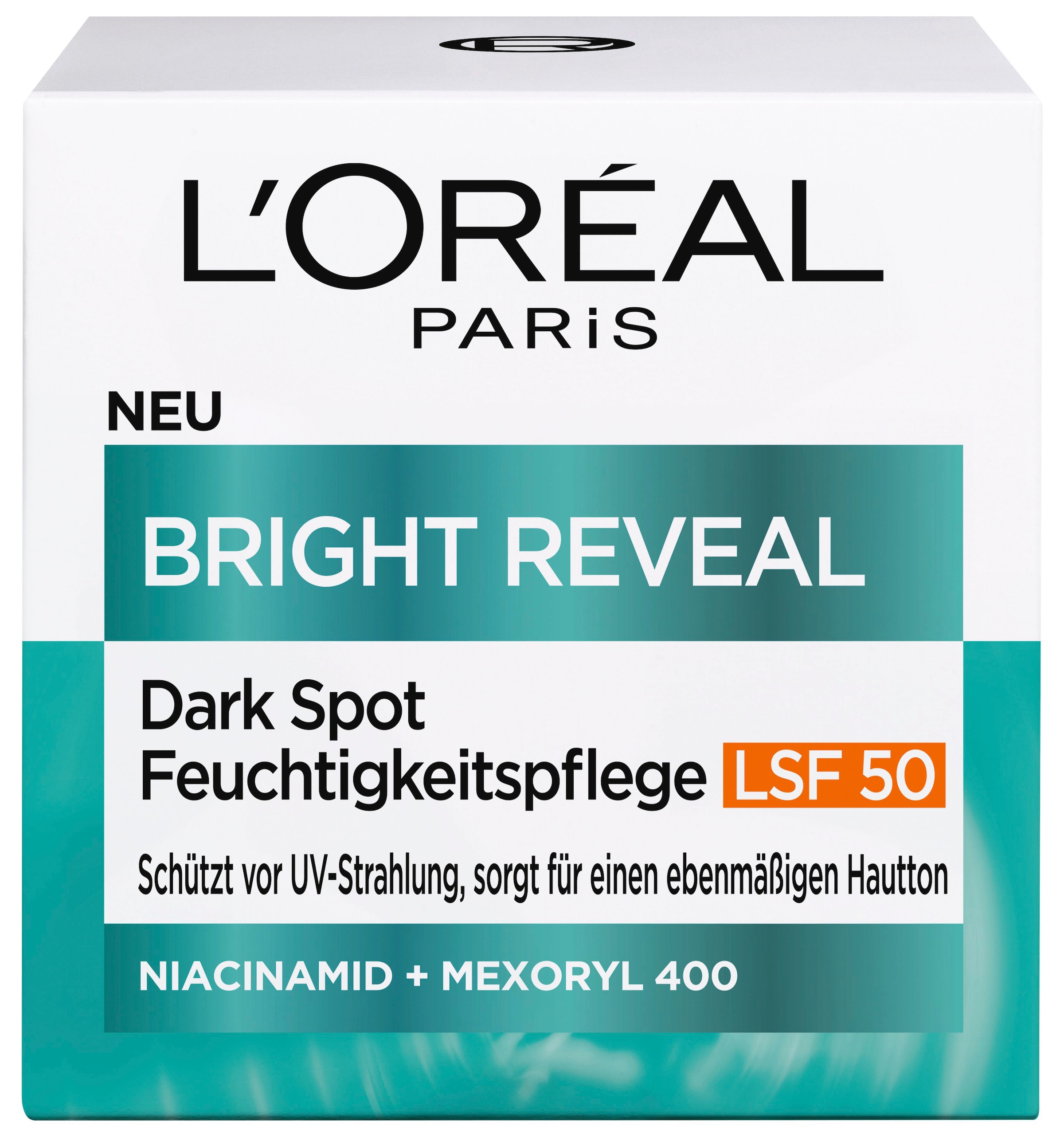 L'ORÉAL PARIS Gesichtsfluid »Bright Reveal Dark Spot Pflege«, mit Sonnenschutzfluid