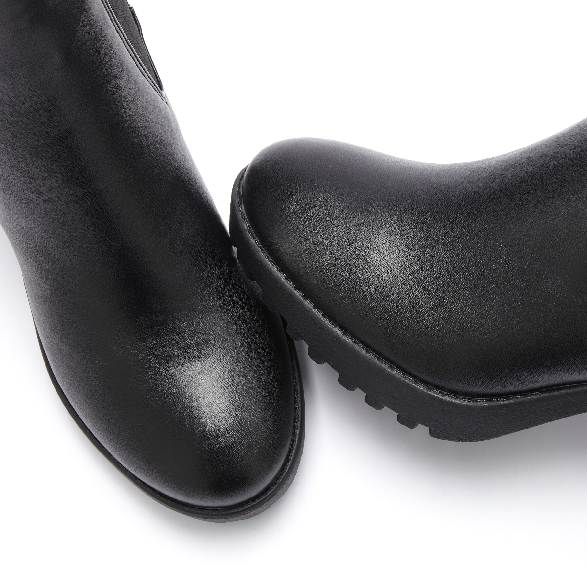 Vivance Chelseaboots, mit Blockabsatz & Stretch-Einsatz, High-Heel-Stiefelette, Ankle Boots