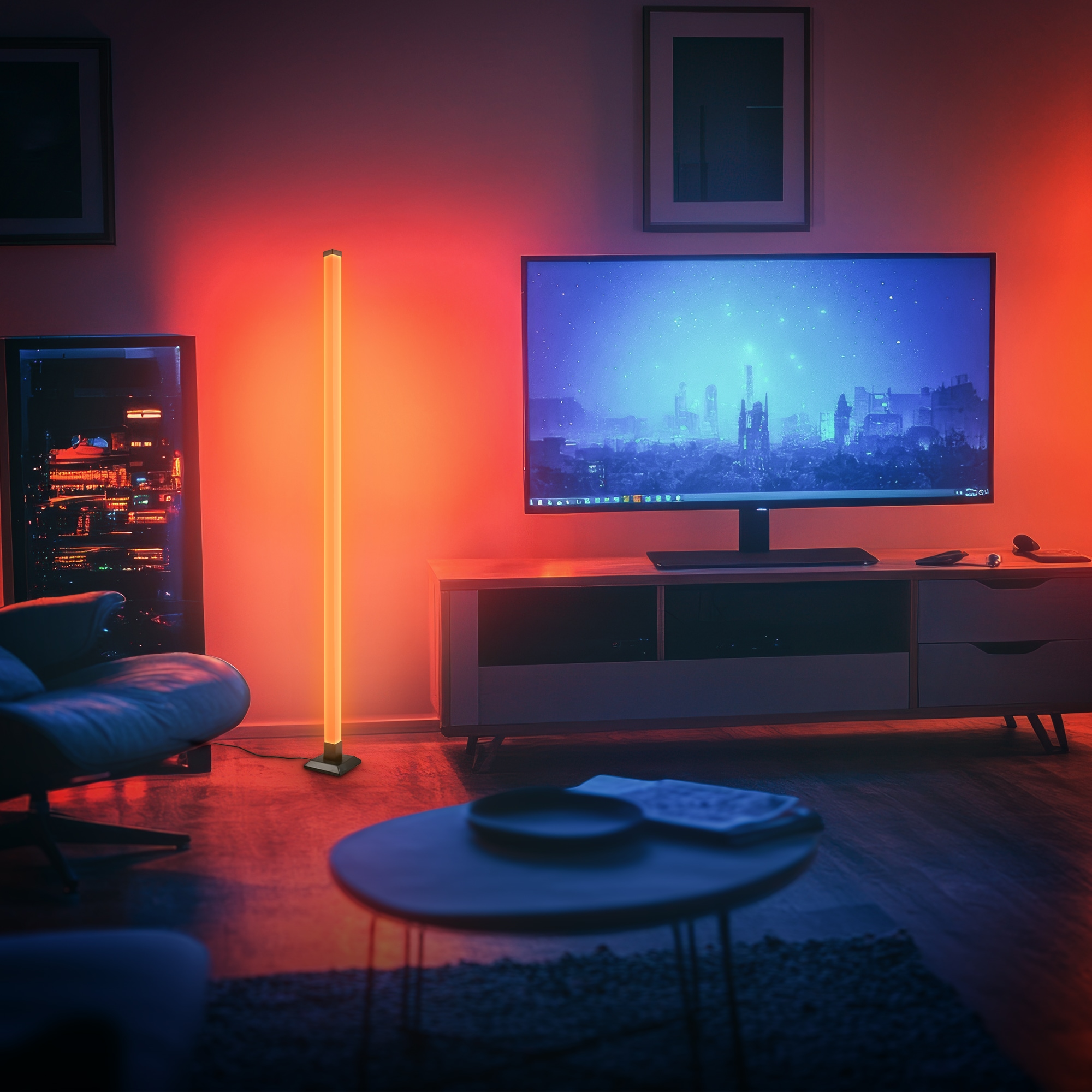 Briloner Leuchten LED Stehlampe »FLASH 1661015«