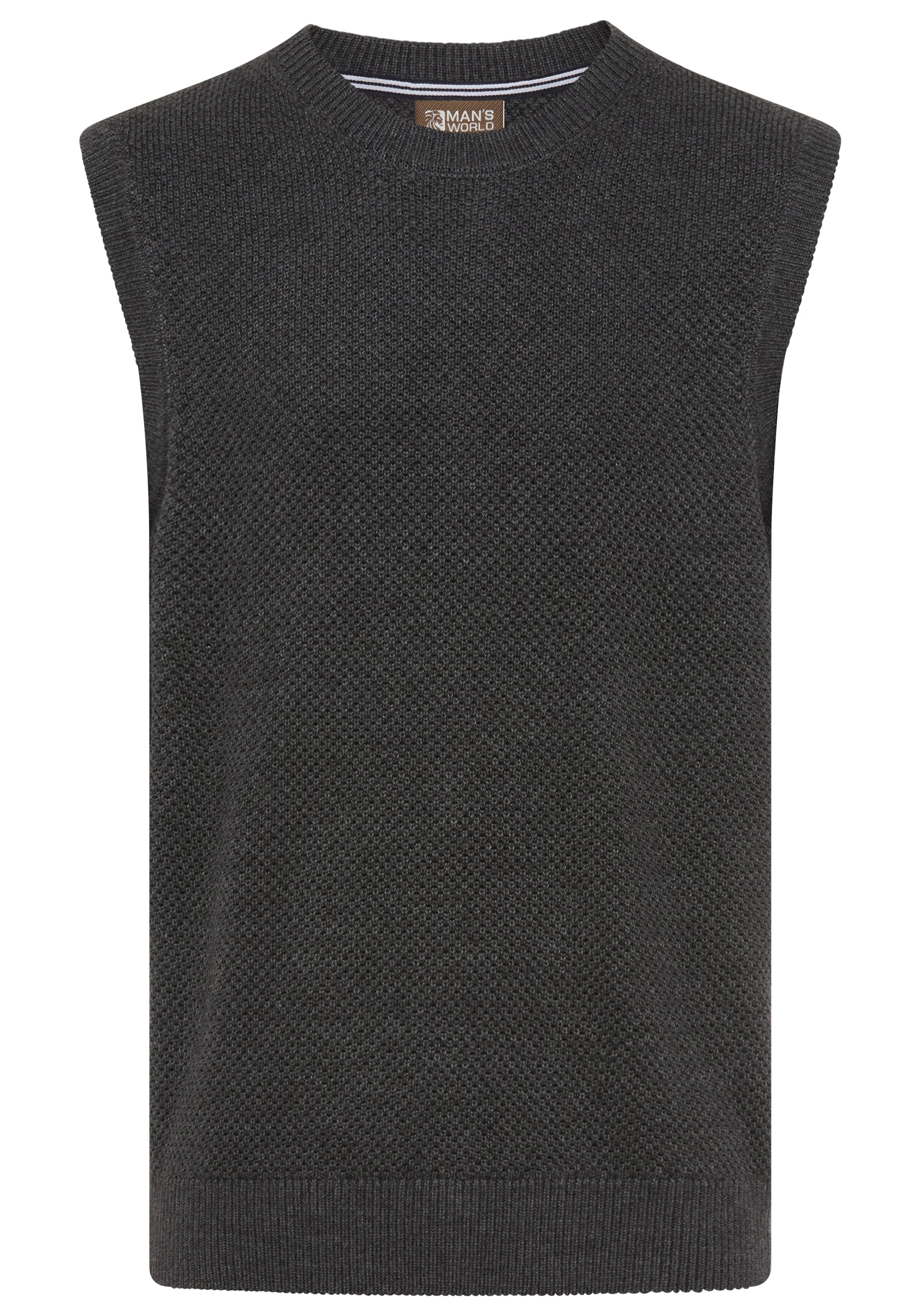 Man's World Pullunder »Neue Kollektion! Highlight mit Struktur!« aus Baumwolle, mit Rundhalsausschnitt, Regular Fit