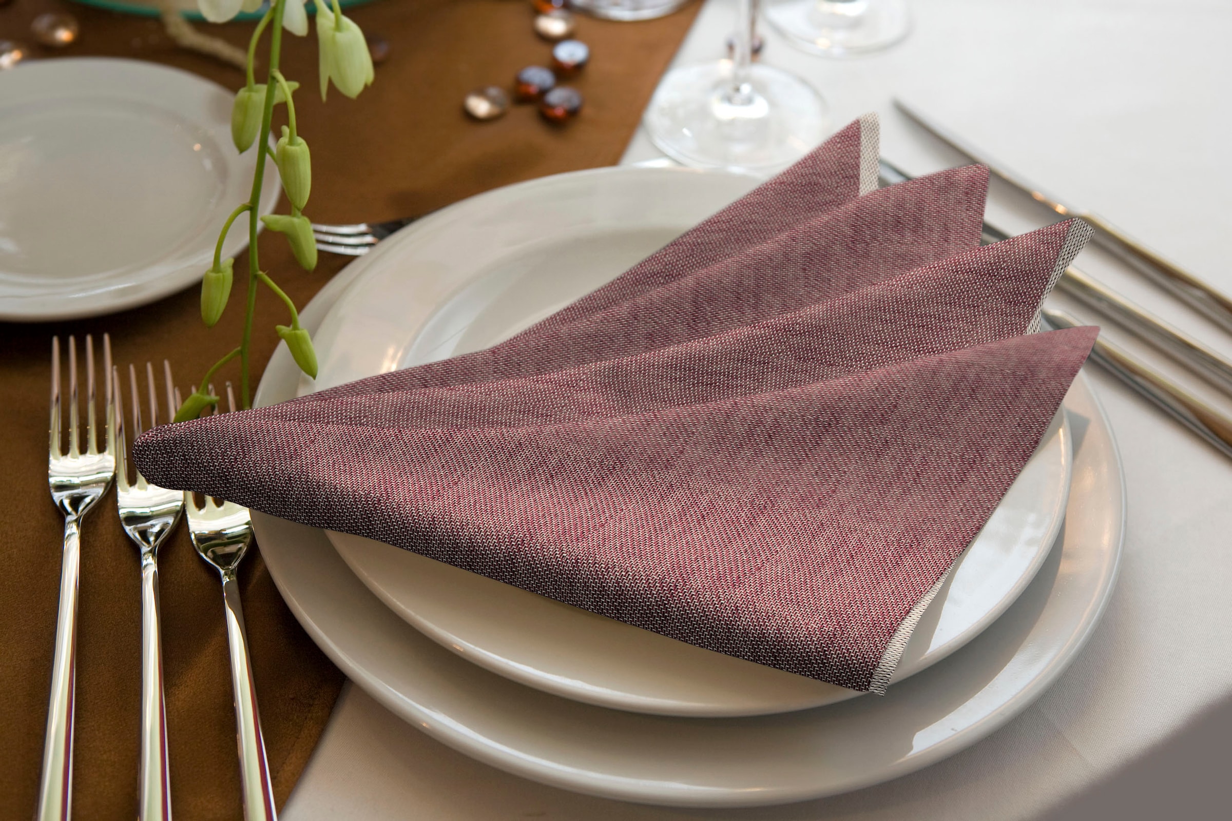 Adam Stoffserviette »Uni Light Collection«