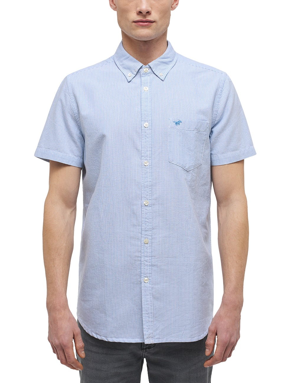 MUSTANG Kurzarmhemd »Collin Oxford Core«