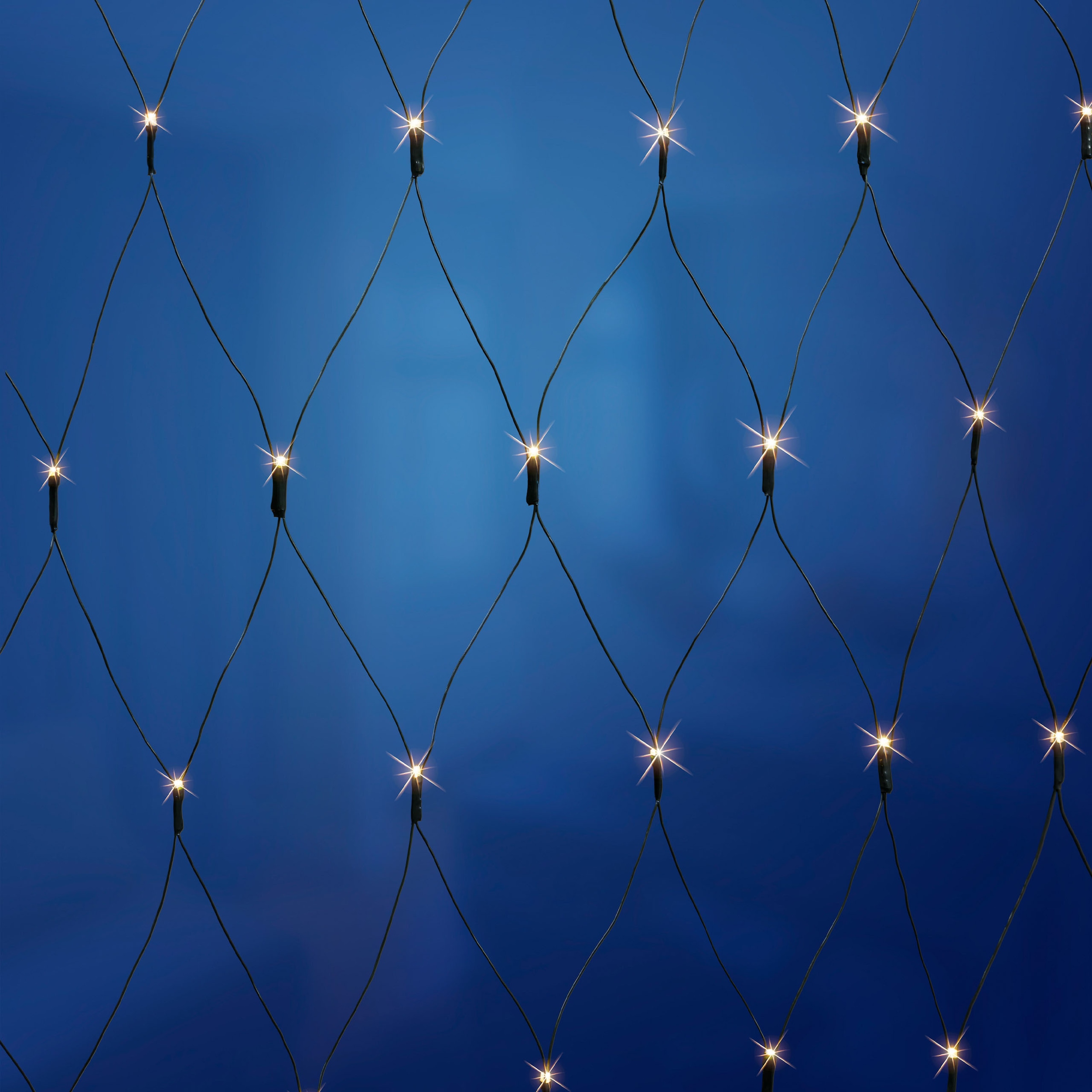 OTTO home LED-Lichternetz »in 2/3/3,2 u. 4 m, warmweiß, mit Timerfunktion, Outdoor Indoor, Garten« Dunkelgrüne Kabelfarbe,  IP44, innen, außen