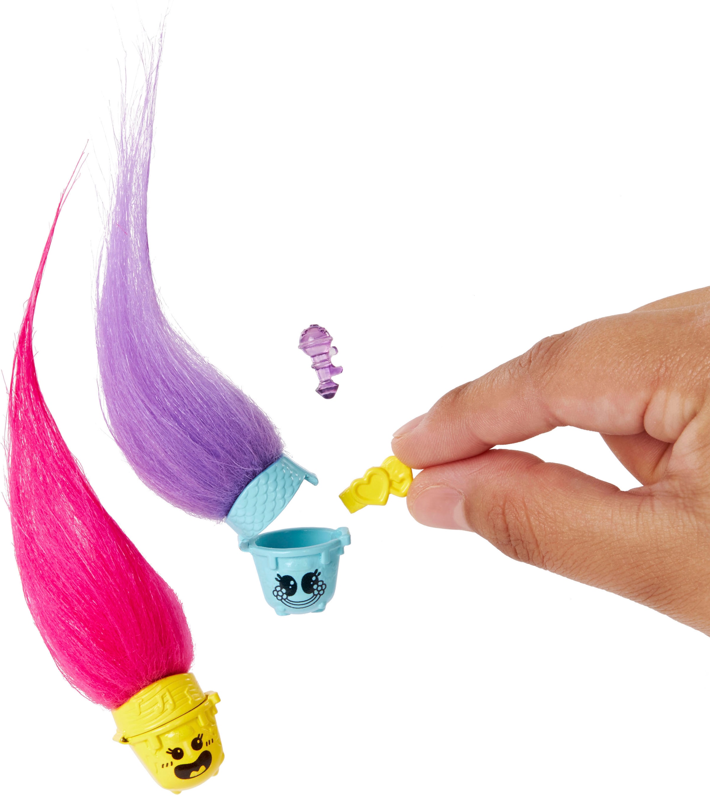 Mattel® Minipuppe »Trolls, Hair Pops Königin Poppy«