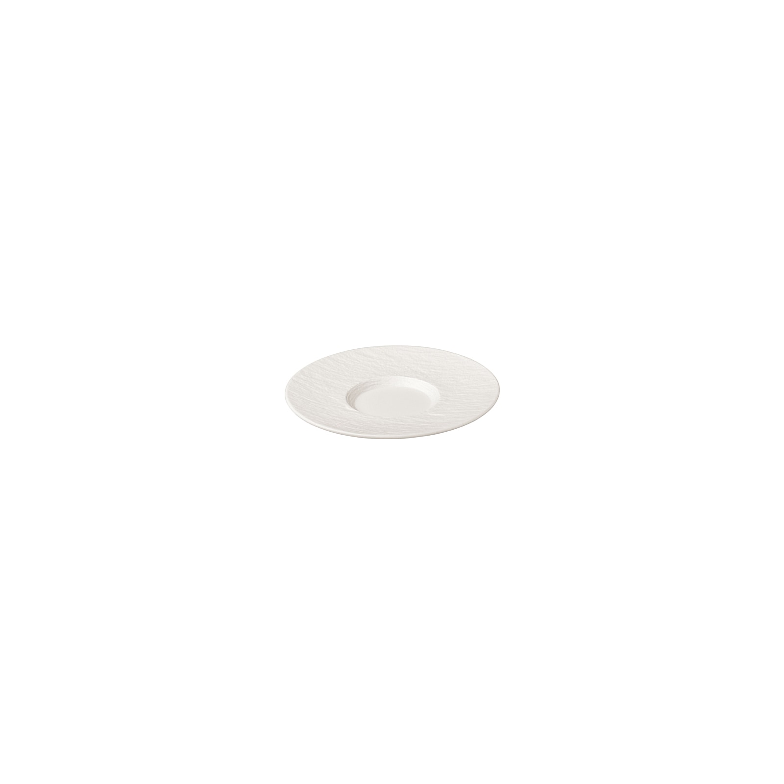 Villeroy & Boch Untertasse »Kaffeeuntertasse Manufacture Rock Ø 15,4 cm 6er Set weiß«