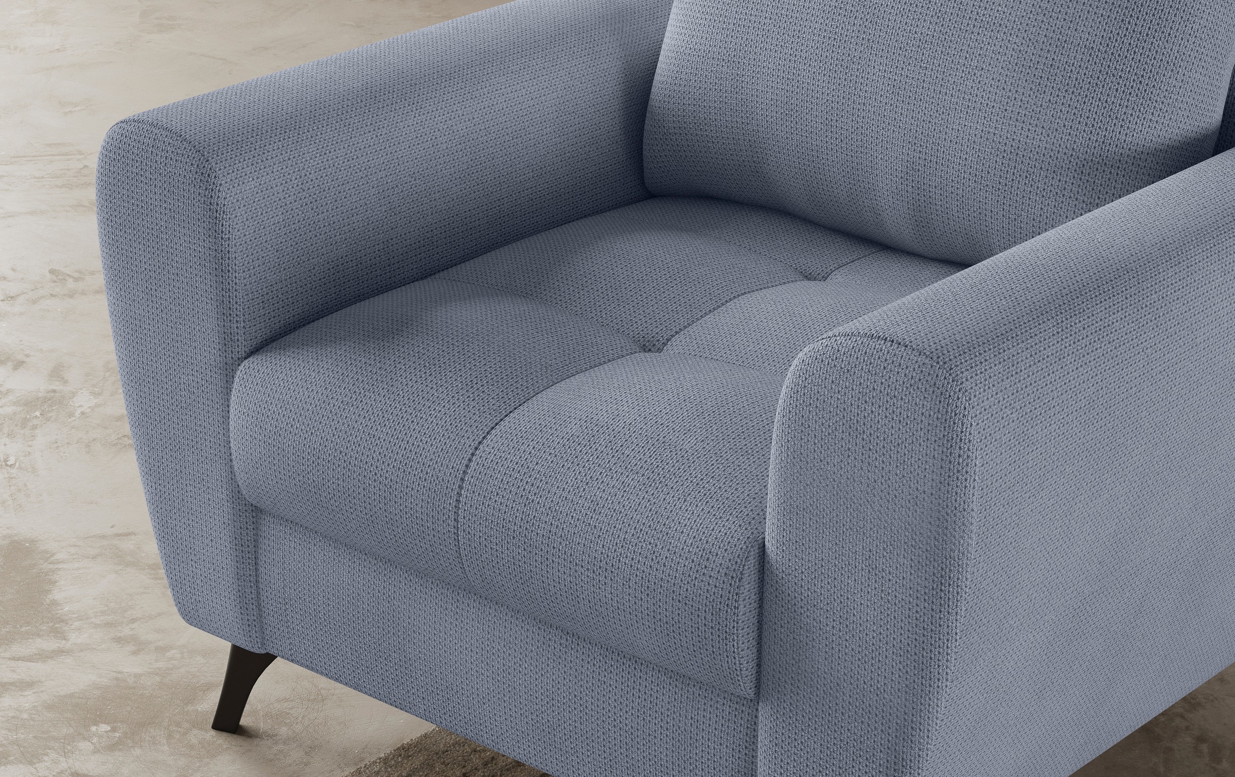 Mr. Couch Sessel »Blackburn II«, Passend zu der Garnitur, mit Kaltschaumpolsterung bis 140 kg belastbar