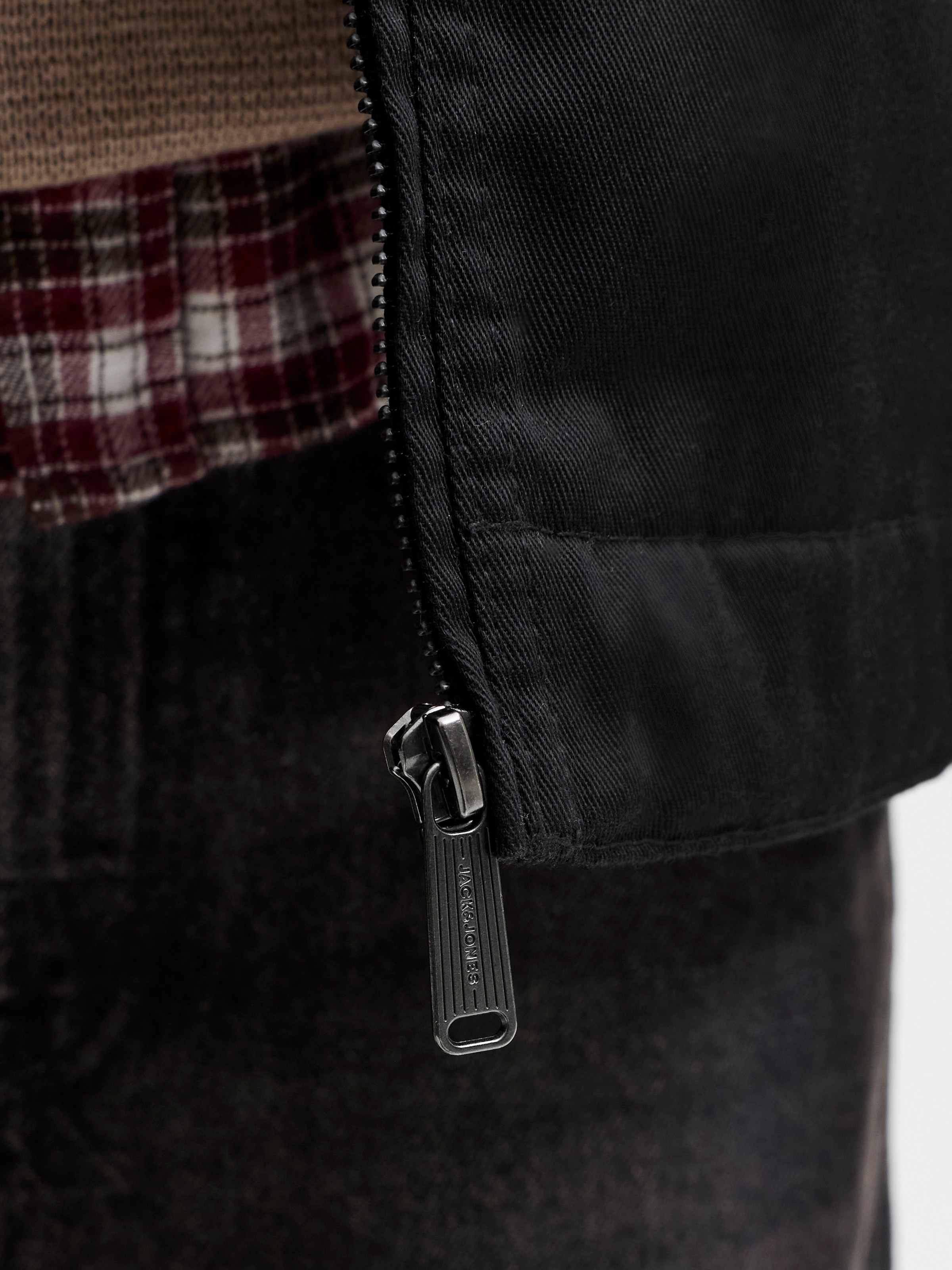 Jack & Jones Junior Kurzjacke »JJECOLTON WORKER JACKET JNR« Materialmix, mit Reißverschluss