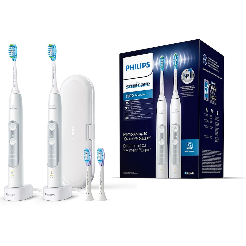 Philips Sonicare Elektrische Zahnbürste »HX9611/19«, 4 St. Aufsteckbürsten