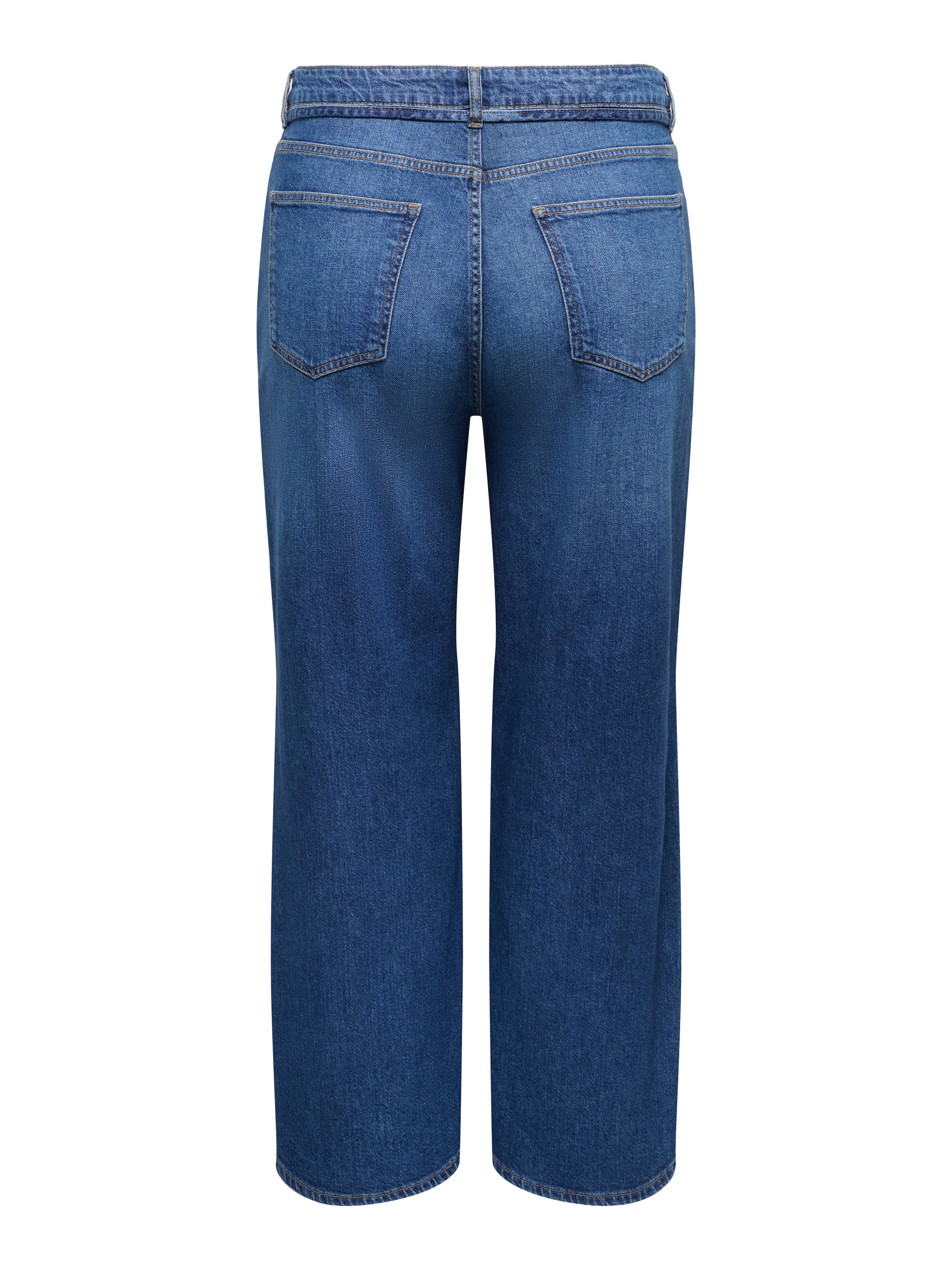 ONLY CARMAKOMA Straight-Jeans »CARGIANNA MW STRAIGHT DNM BOX NOOS« Baumwollmischung, Regular Waist