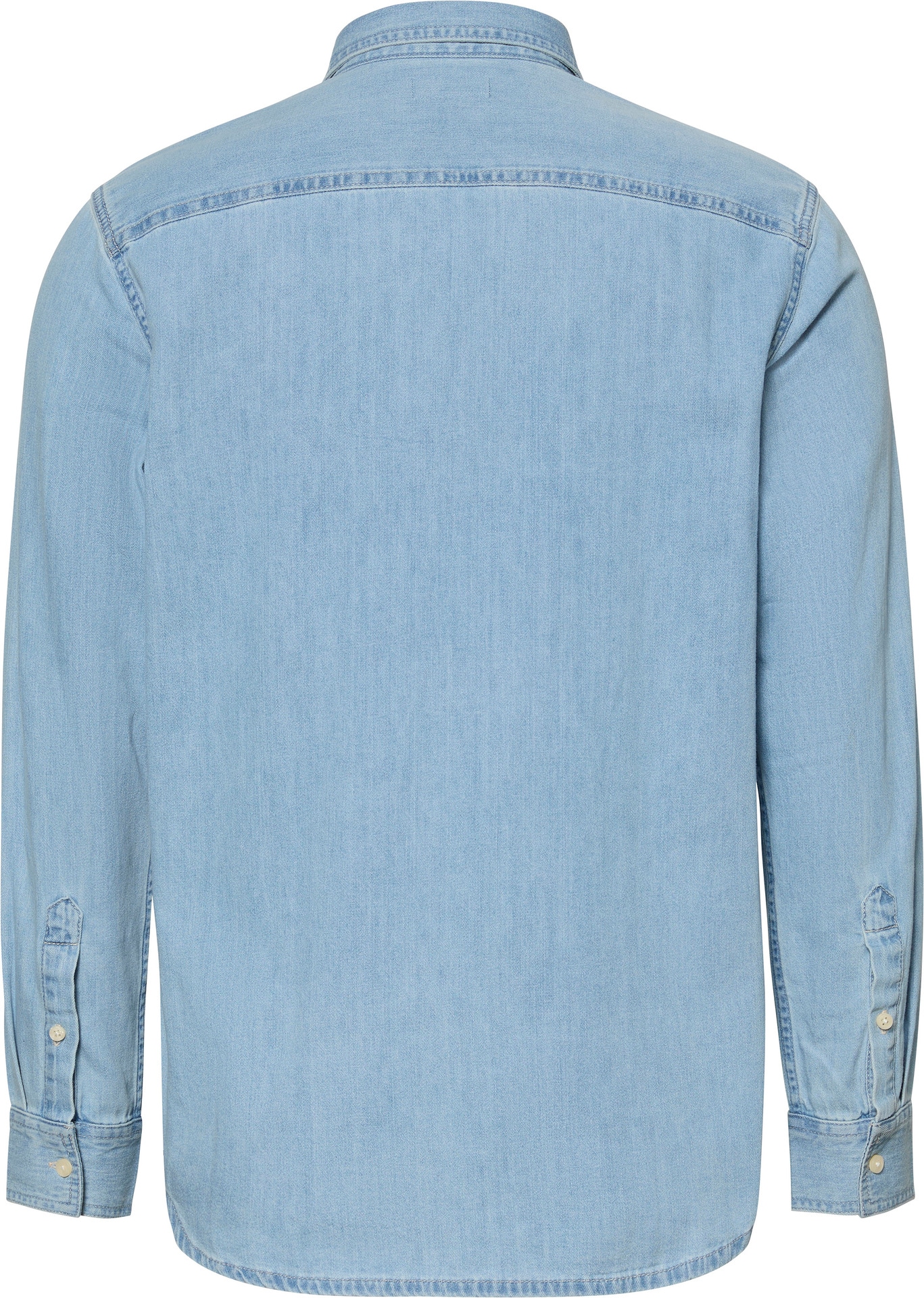 Calvin Klein Jeans Jeanshemd »CASUAL CLASSIC«, Mit Rundhalsausschnitt