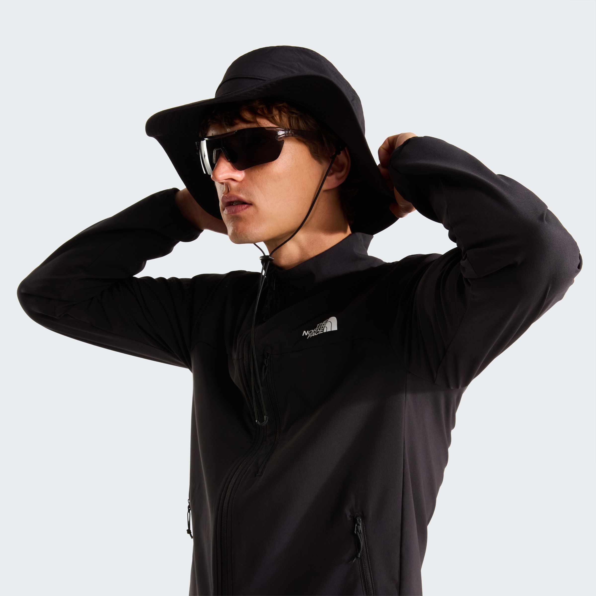 The North Face Softshelljacke »M NIMBLE JACKET 2« für Erwachsene, winddichtes WindWall™-Gewebe, atmungsaktiv