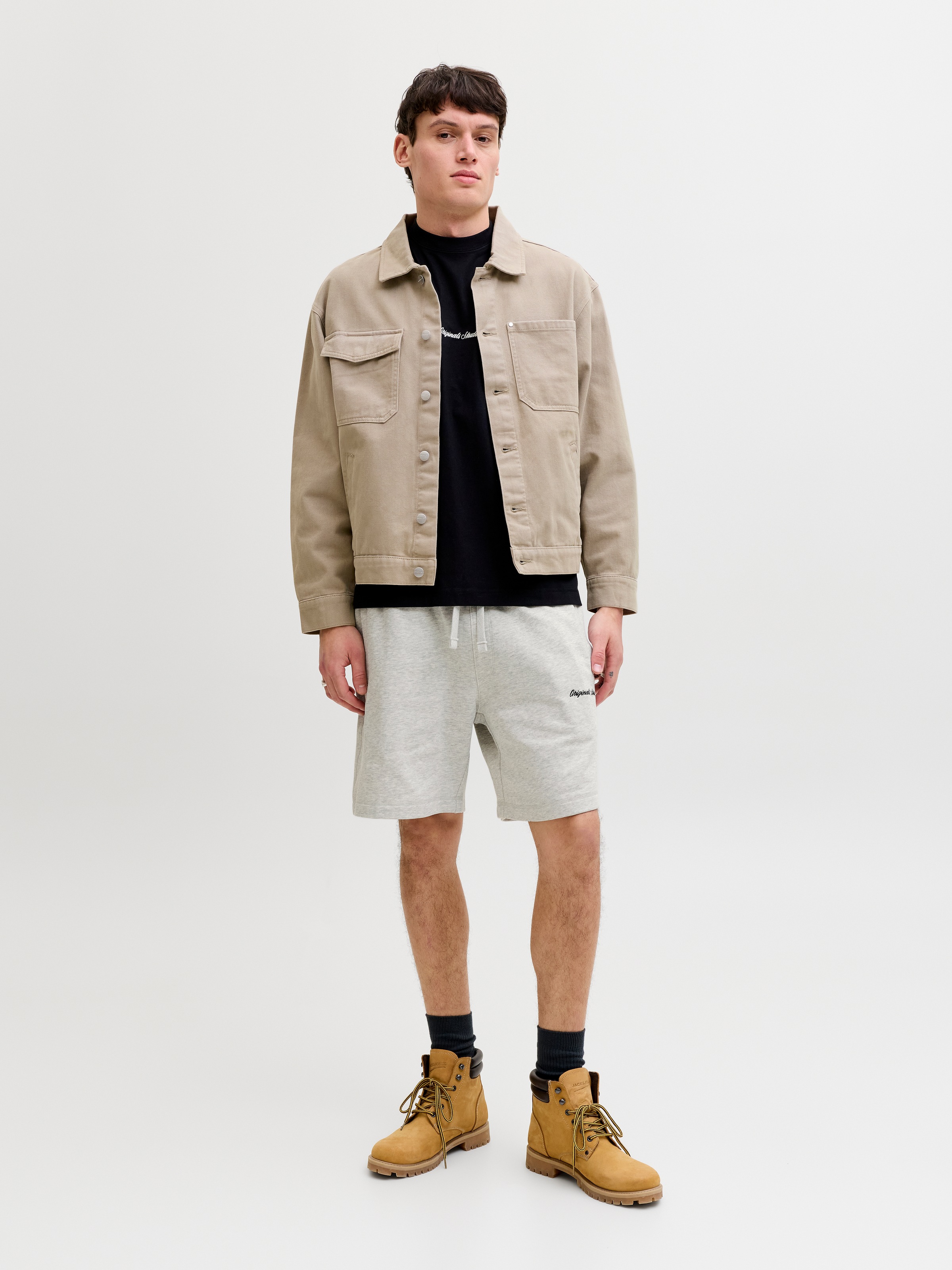 Jack & Jones Sweatshorts »JPSTKARL NORREBRO SWEAT SHORTS REG SN«  Baumwollmischung, relaxed fit