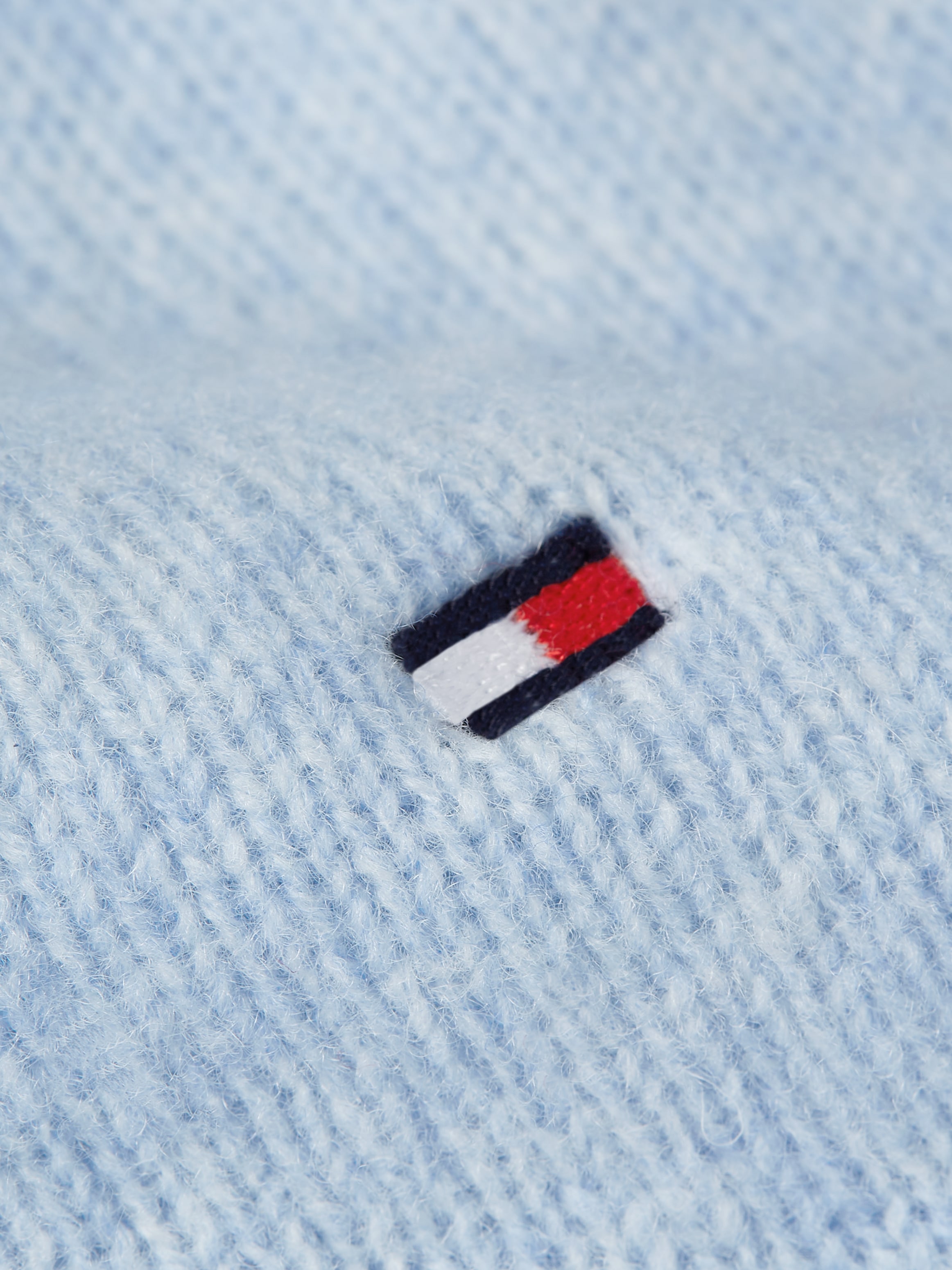 Tommy Hilfiger Strickpullover »SOFT WOOL V-NK SWEATER«, mit V-Ausschnitt aus 100% Wolle