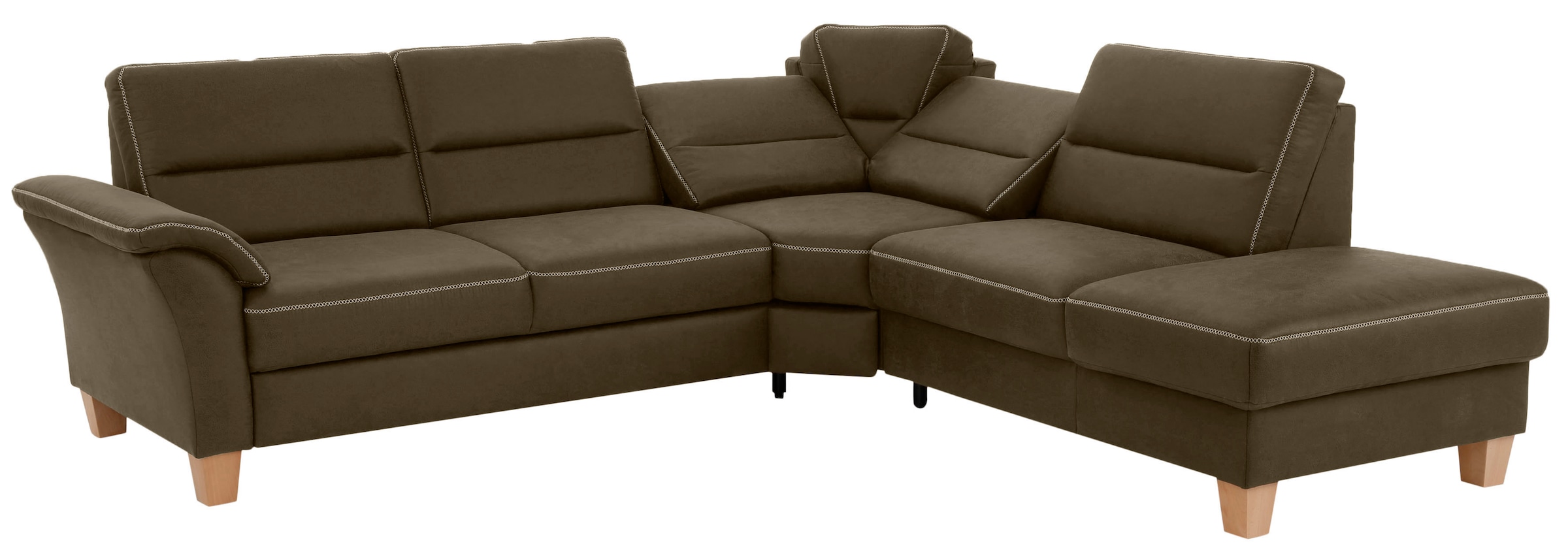 Home affaire Ecksofa »Soleo L-Form«, komfortabel durch Trapezecke mit Relaxfunktion, auch mit Bettfunktion