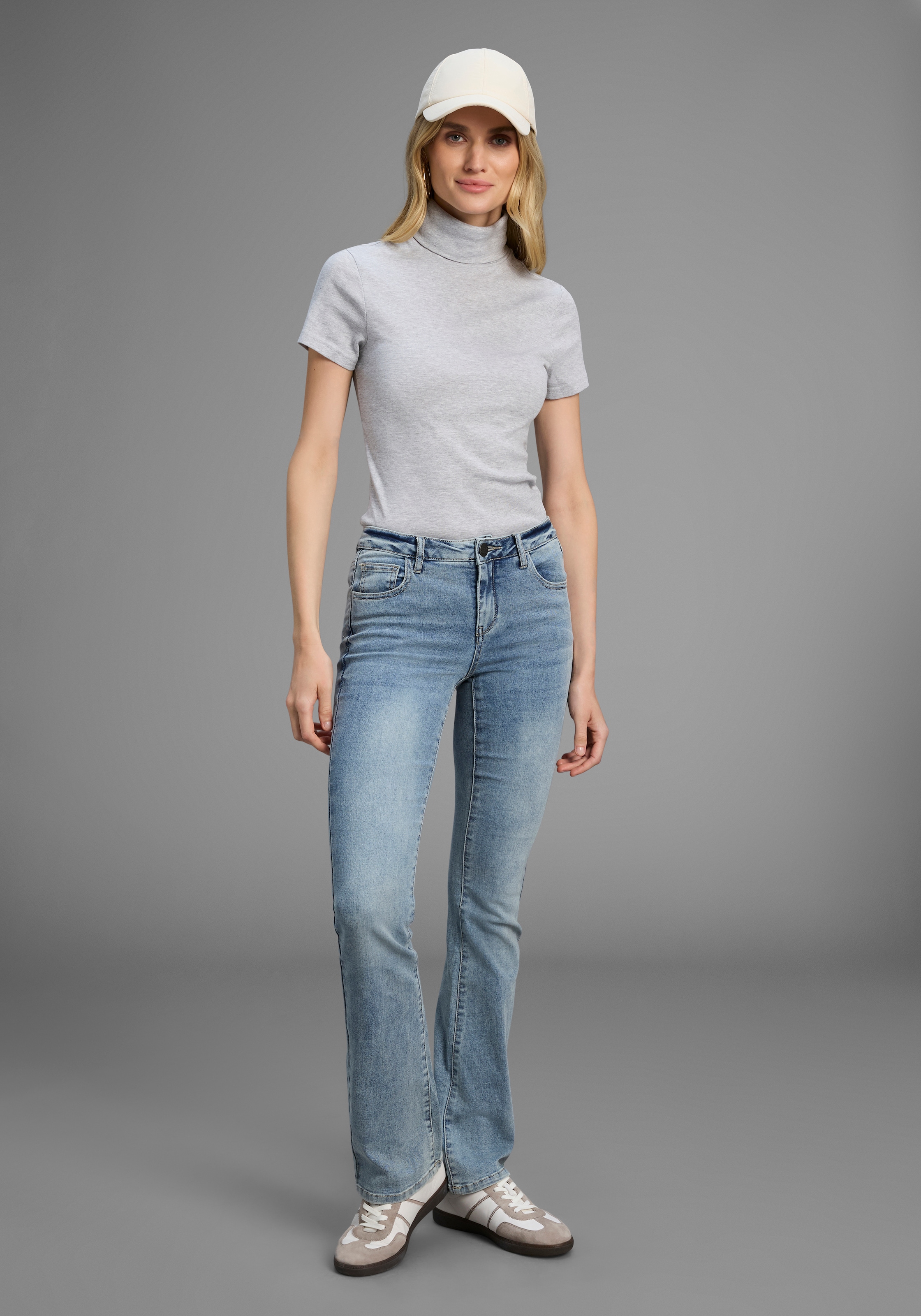 Flashlights Rollkragenshirt 2er-Pack,  eng geschnitten,  aus elastischem Material,  im 2er-Pack