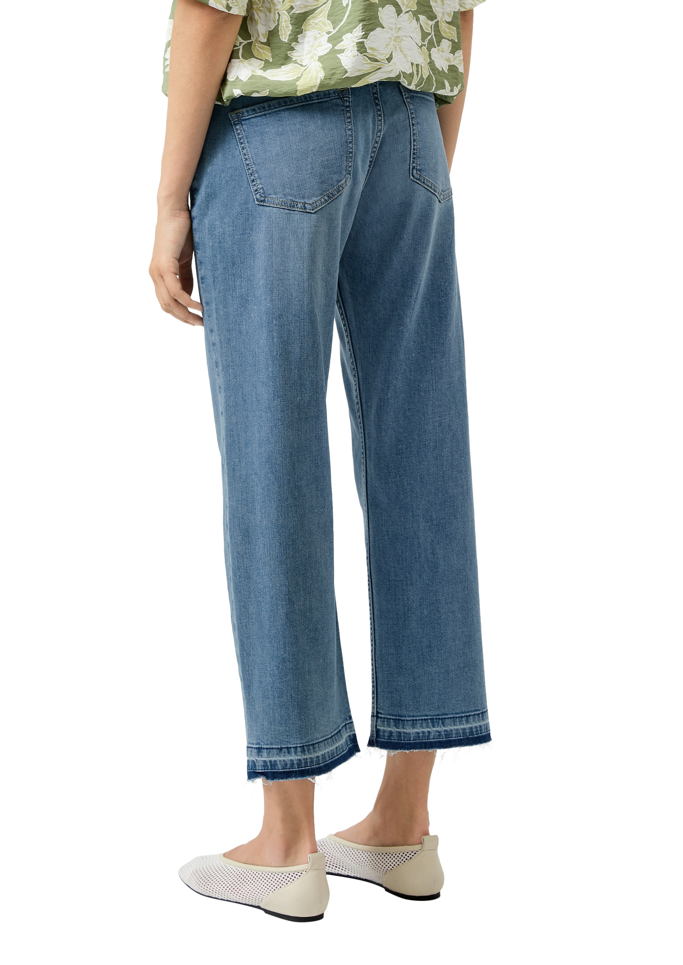 s.Oliver 5-Pocket-Jeans 7/8 Länge mit Stretch