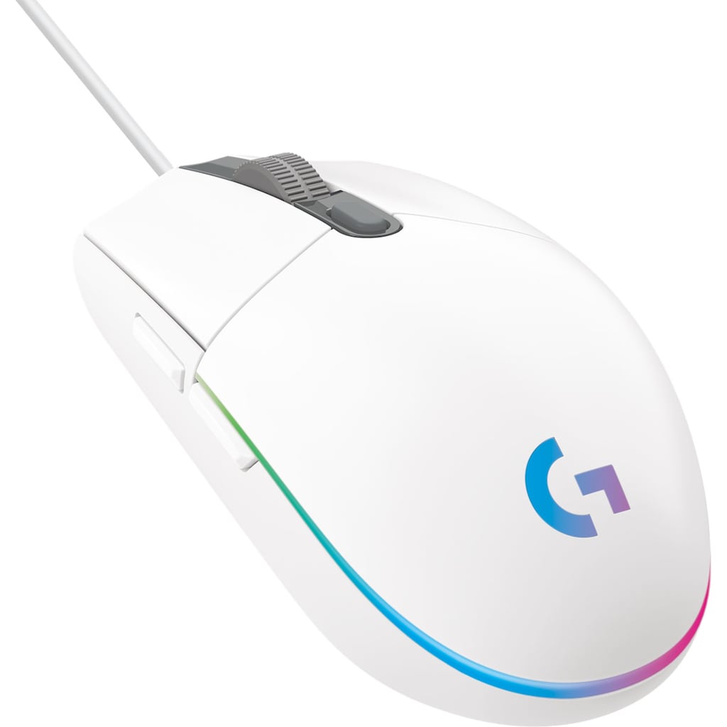 Logitech Gaming-Maus »G203 LIGHTSYNC«, kabelgebunden, 1 MHz