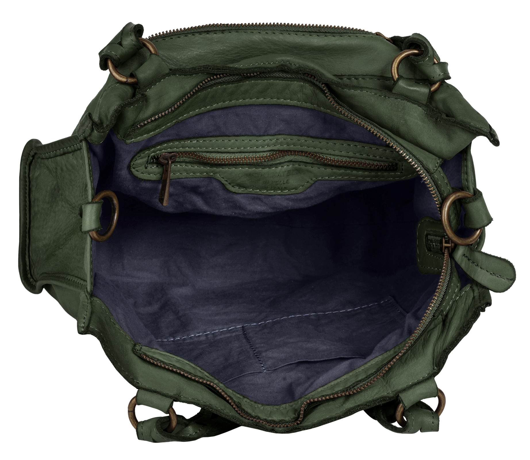 Samantha Look Shopper, echt Leder, Made in Italy