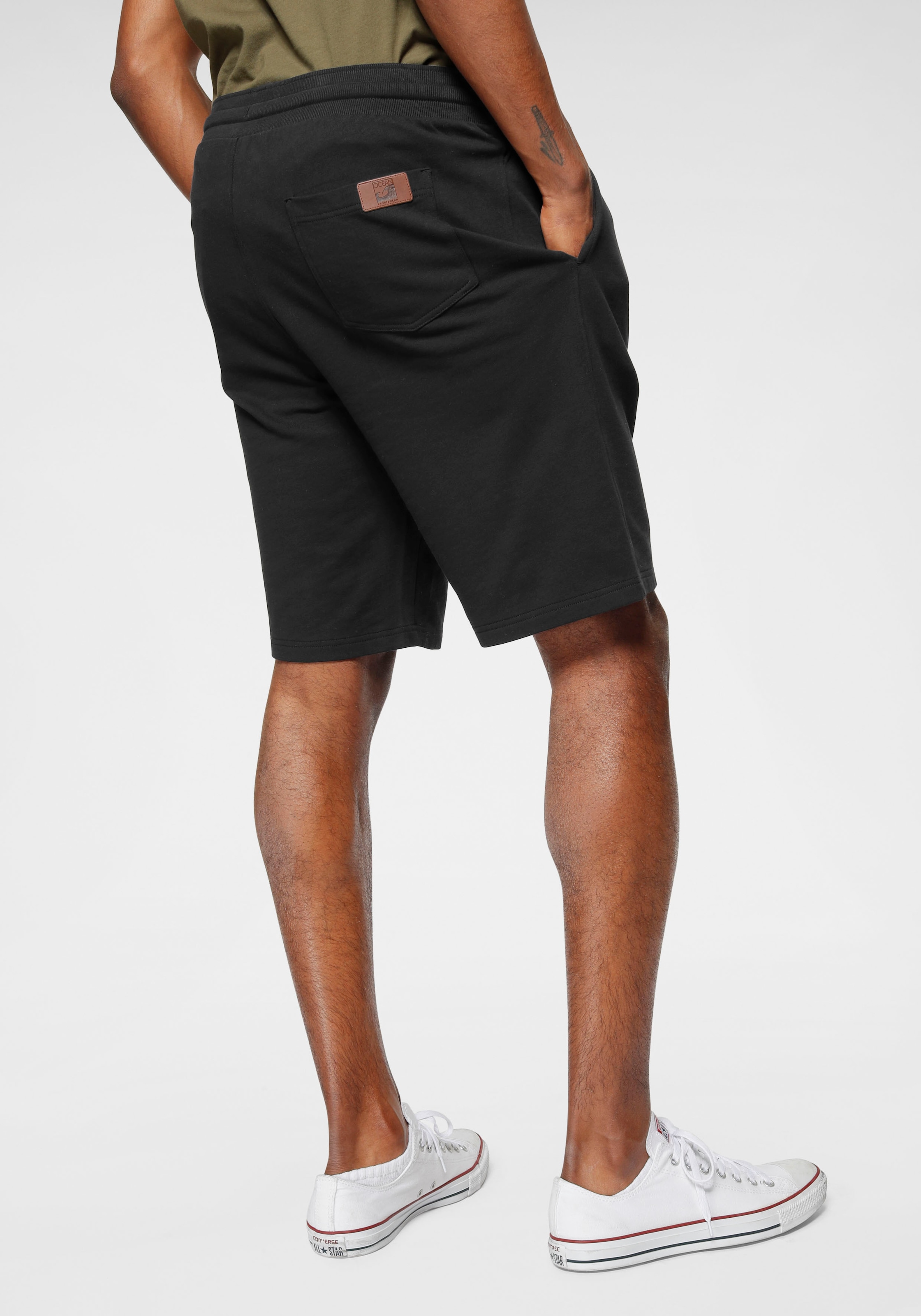 Ocean Sportswear Sweatshorts »Athleisure Sweat Shorts - Relax Fit«, Elastischer Hosenbund mit Kordelzug