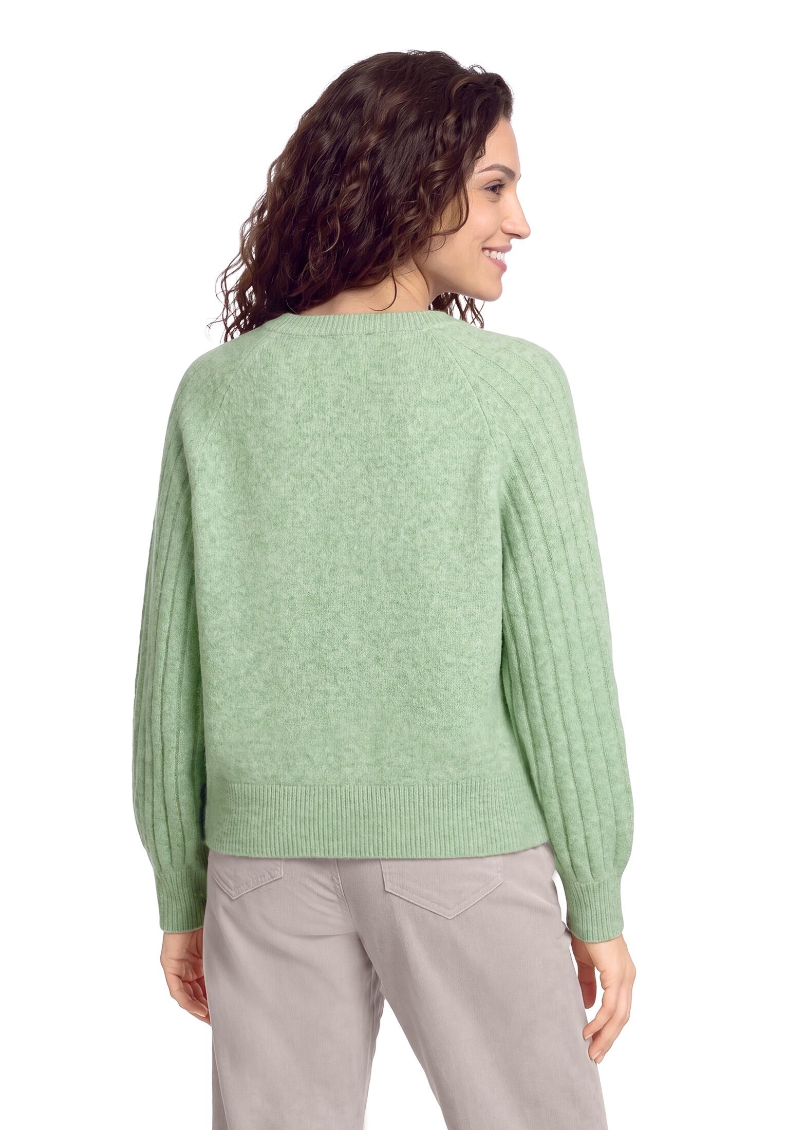 Cartoon Strickpullover »Strickpullover mit Rundhalsausschnitt«