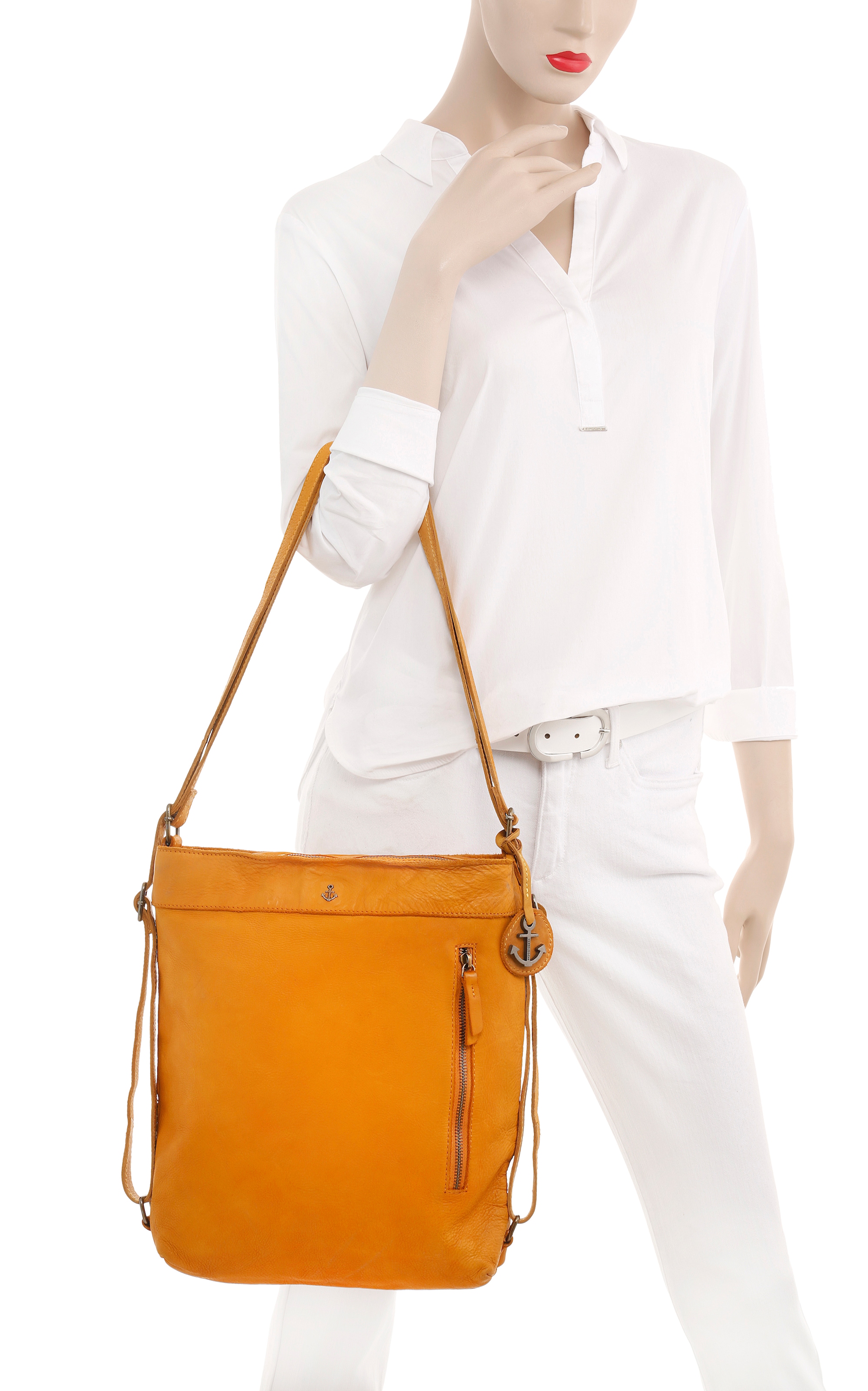 HARBOUR 2nd Cityrucksack »Nora«, Freizeitrucksack Arbeitsrucksack, auch als Tasche tragbar