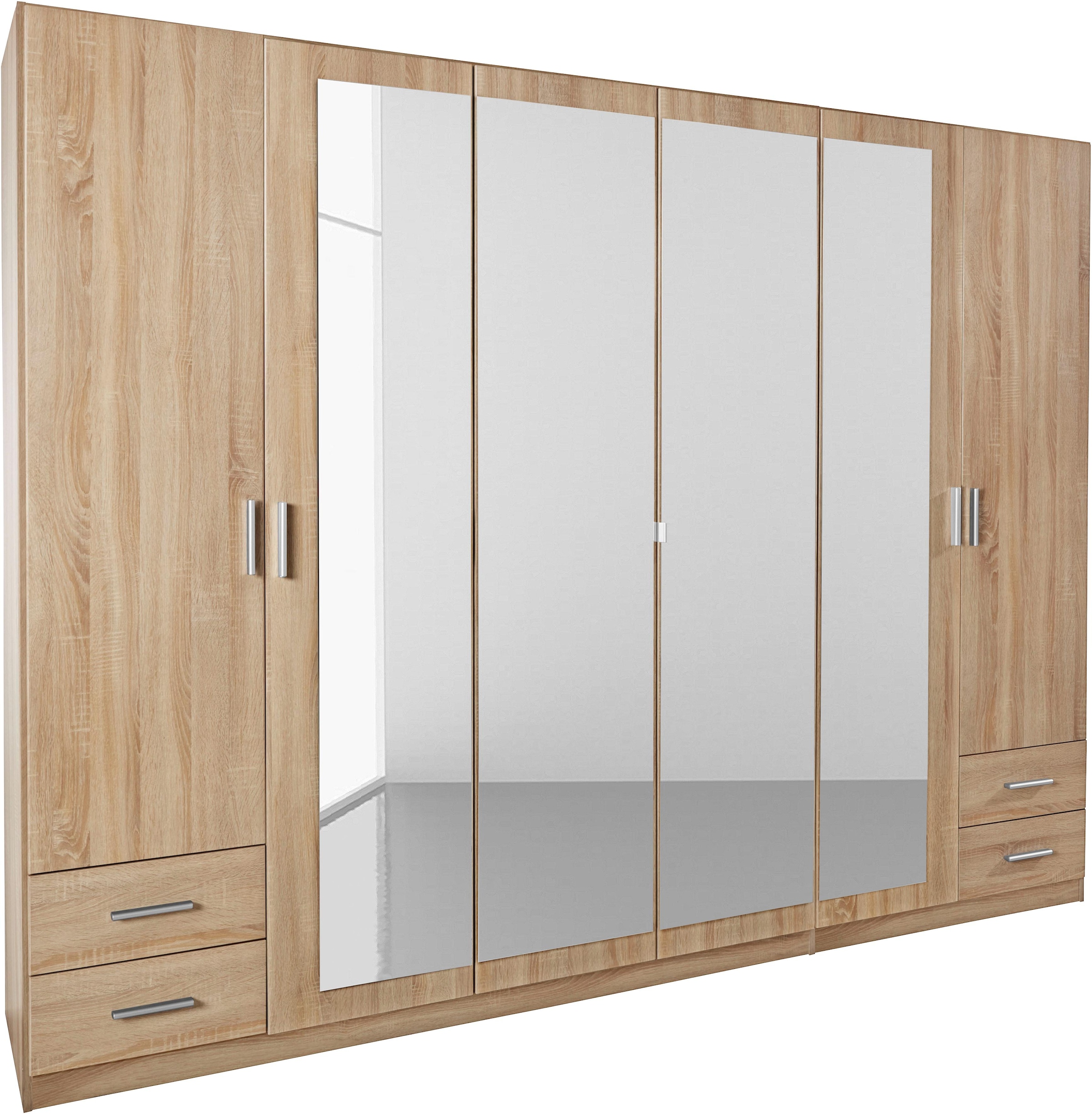 rauch Drehtürenschrank »Flexx«, mit 4 Schubkästen