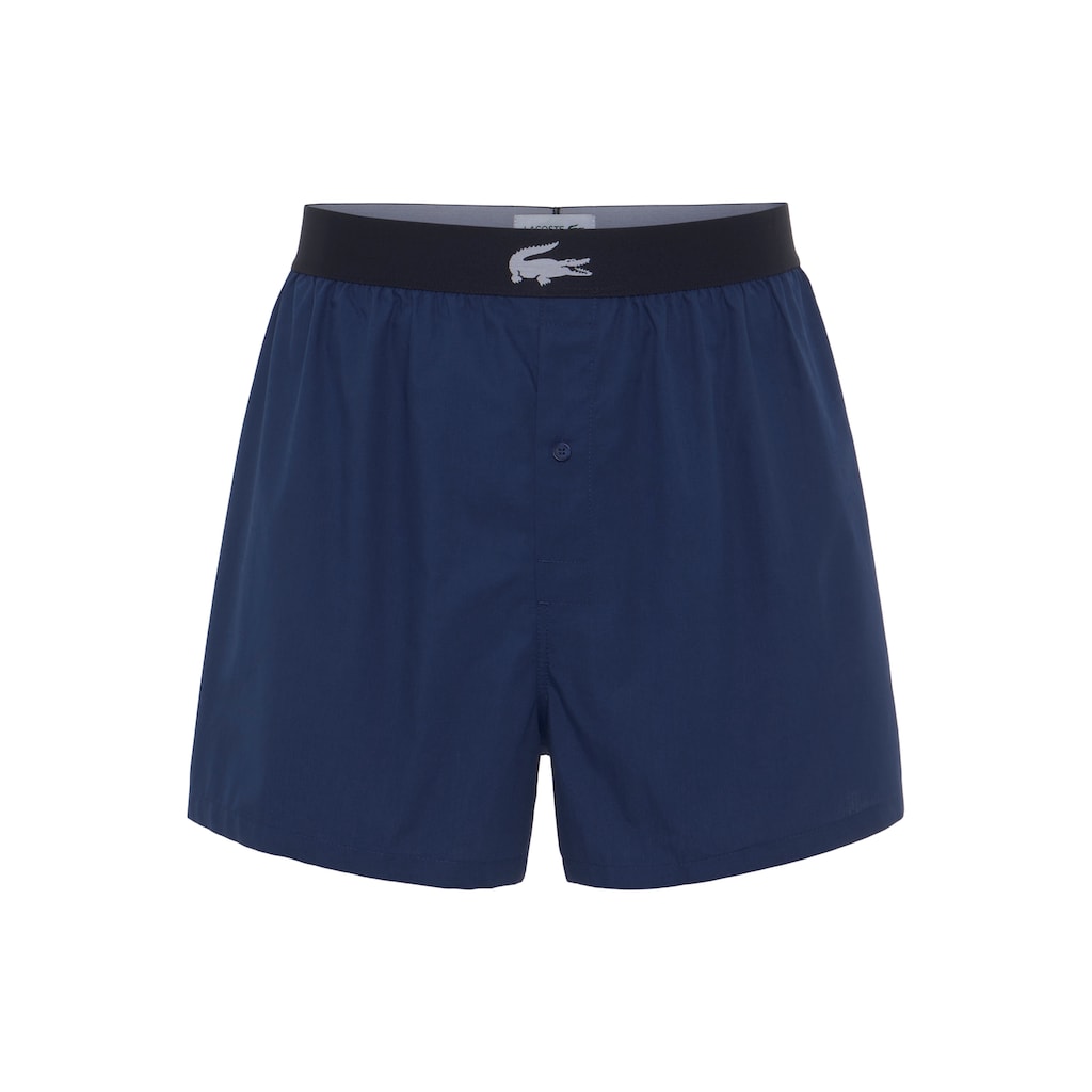 Lacoste Boxershorts, (Set, 3er-Pack), Extraweich, aus Baumwolle