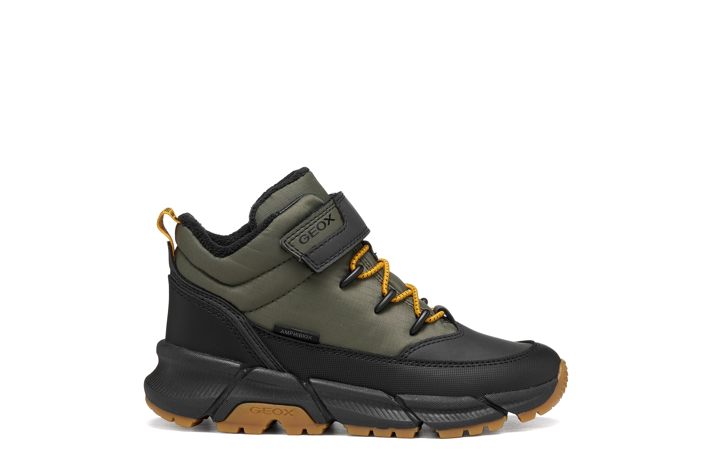 Geox Winterboots »J FLEXYPER PLUS BOY«  Winter Sneaker mit robuster Sohle, Größenschablone zum Download