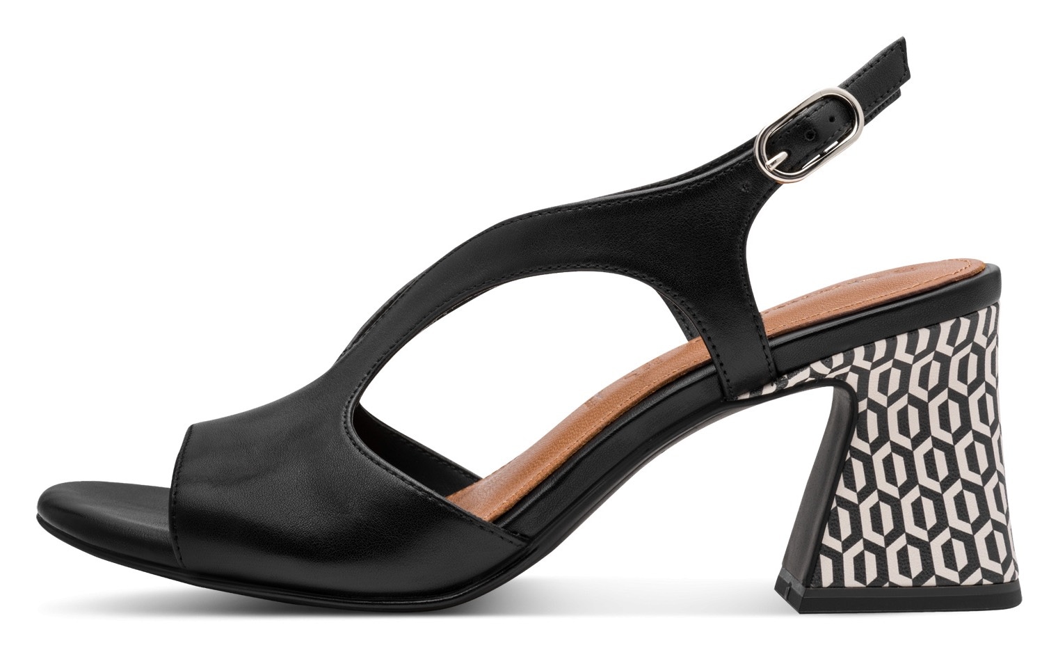 Tamaris Sandalette  Partyschuh, Businessschuh mit raffinierter Absatzgestaltung