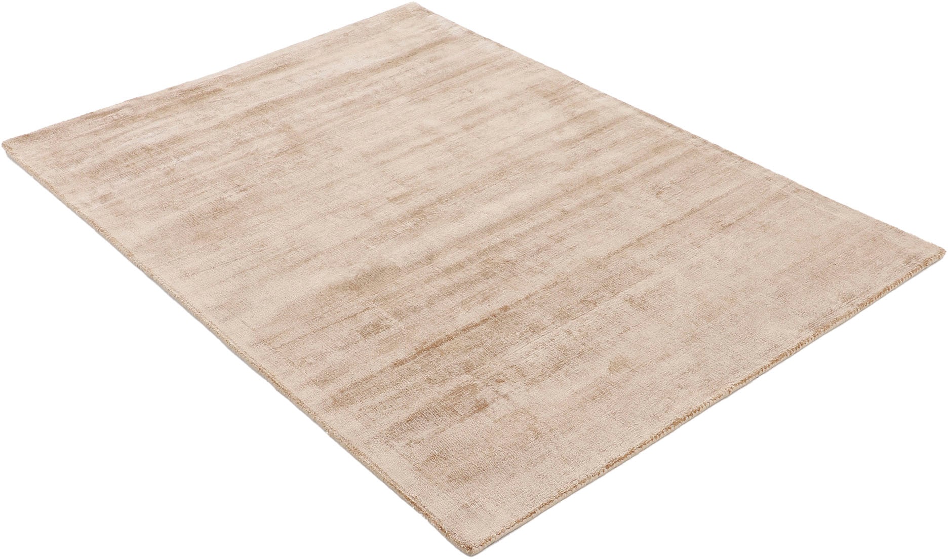 carpetfine Teppich »Ava Viskoseteppich«, rechteckig, 13 mm Höhe, Seidenoptik, leichter Glanz, auch als Läufer erhältlich