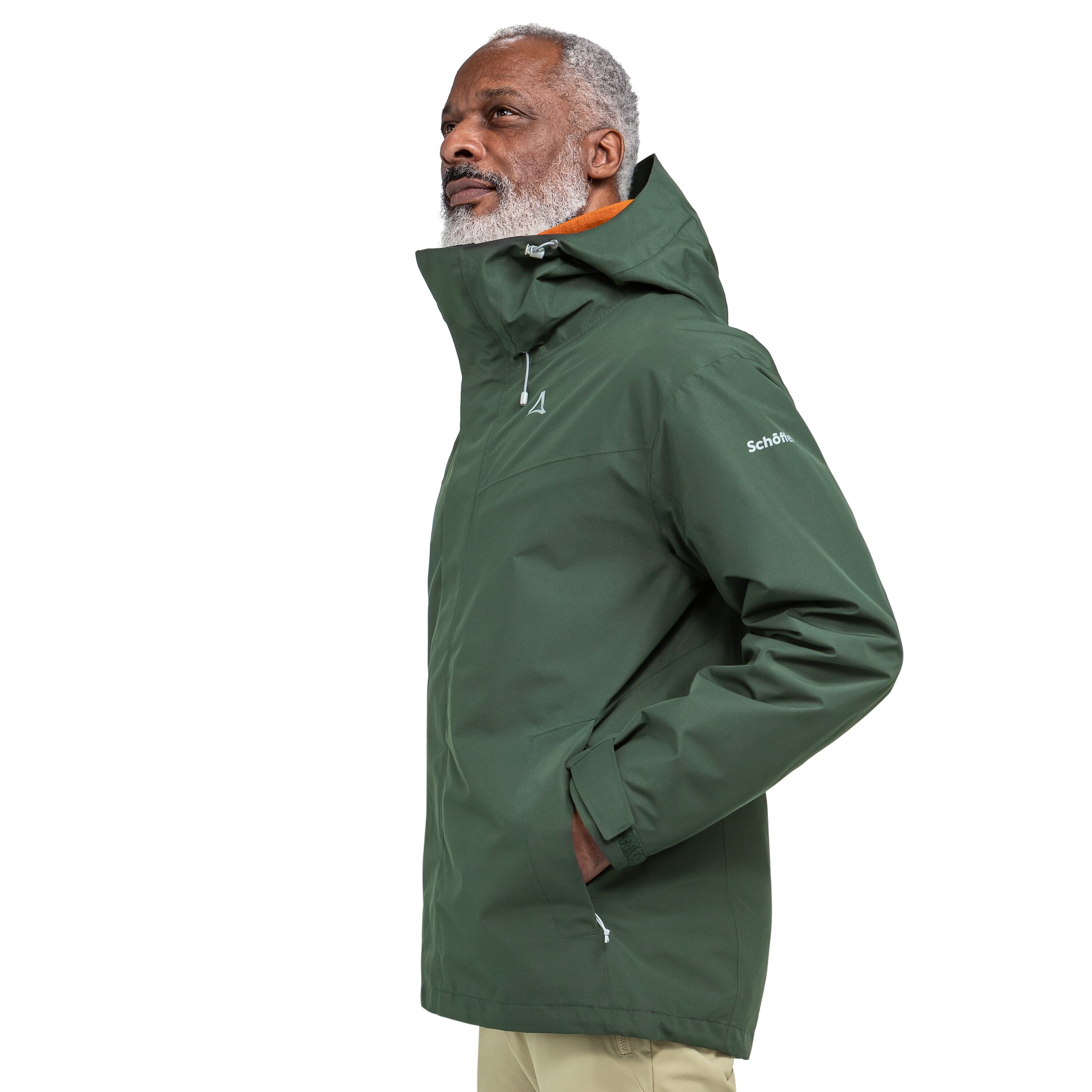 Schöffel 3-in-1-Funktionsjacke »3in1 Jacket Style Okere MNS«, (2 St.), Wasserdicht, winddicht, atmungsaktiv Übergangsjacke