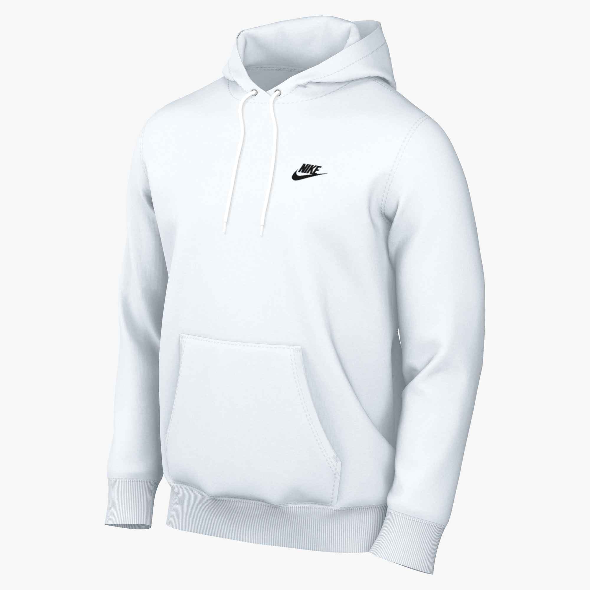 Nike Sportswear Kapuzensweatshirt »M NK CLUB BB PO HOODIE«, mit Kängurutasche, mit angesetztem Bündchen, ohne Verschluss
