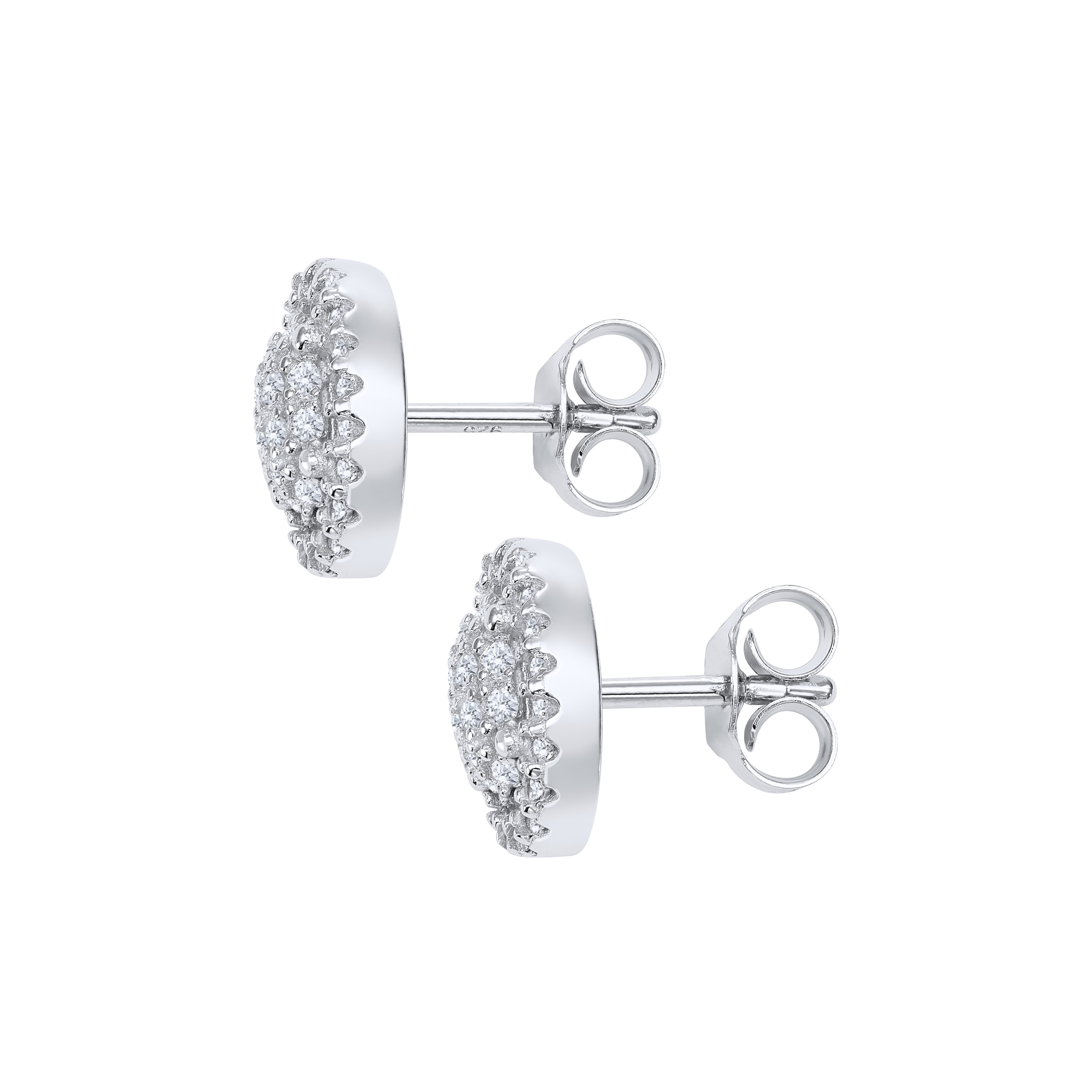 GIORGIO MARTELLO MILANO Paar Ohrstecker »Ohrstecker mit Lab Grown Brillanten, Silber 925«