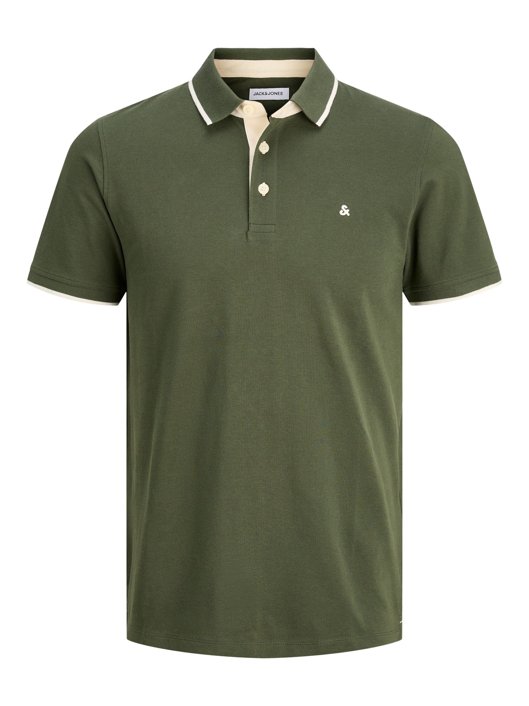 Jack & Jones PlusSize Poloshirt »JJEPAULOS POLO SS NOOS PLS«, mit Logo Stickerei