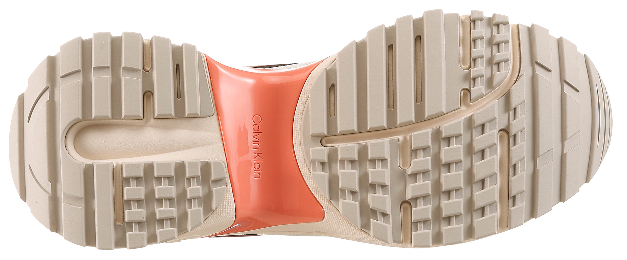 Calvin Klein Plateausneaker »HIKE RUN CKSTRIPE MESH«  Schnürschuh, Halbschuh, Freizeitsneaker mit Logo-Schriftzug